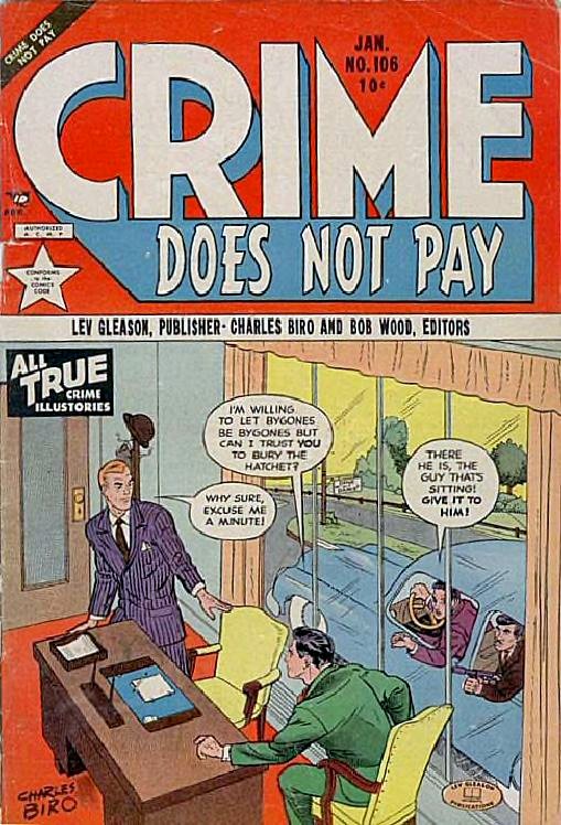 Crime Does Not Pay #106 cover