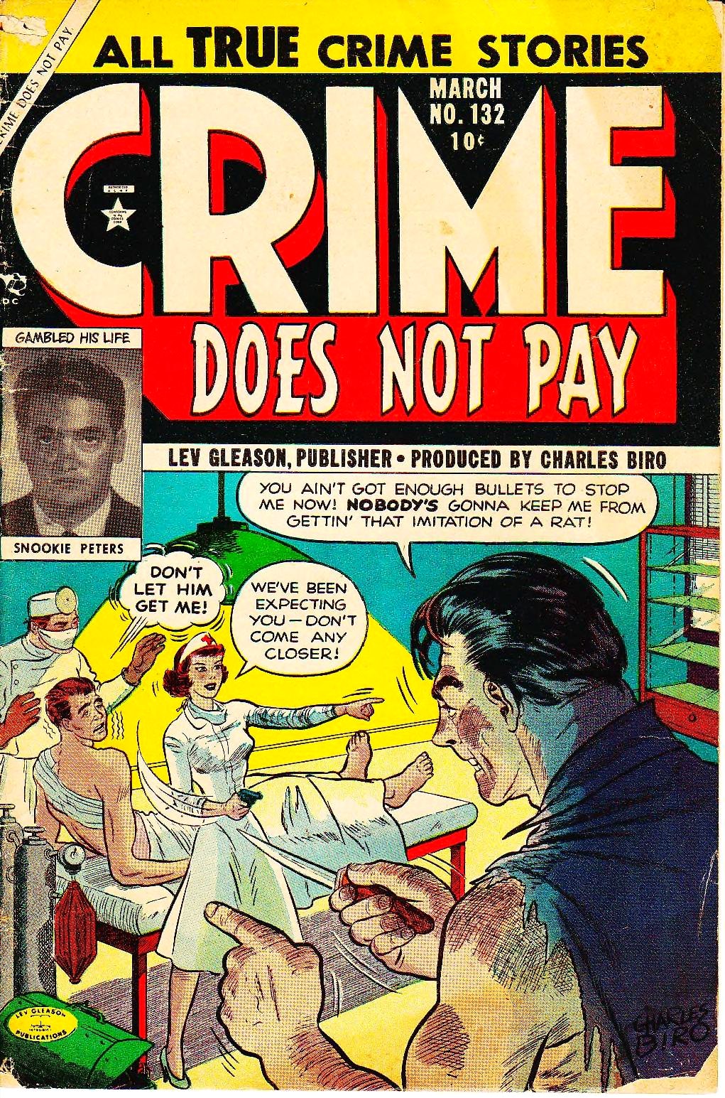 Crime Does Not Pay #132 cover