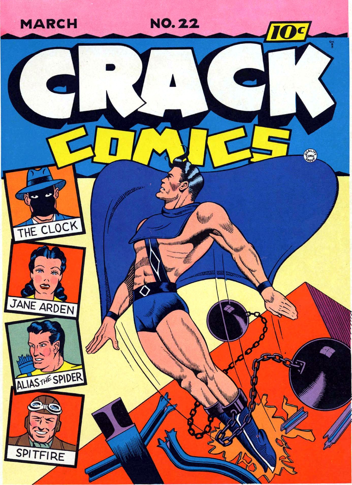 Crack Comics #22 cover