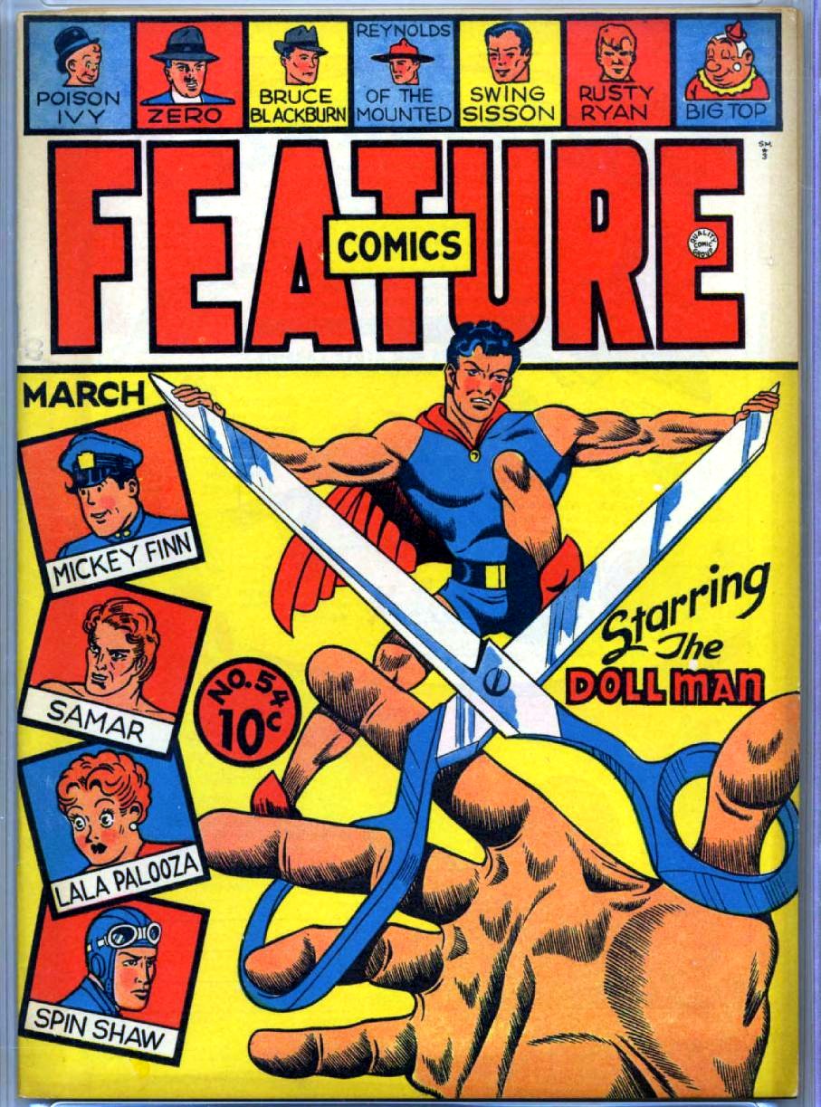 Feature Comics #54 cover