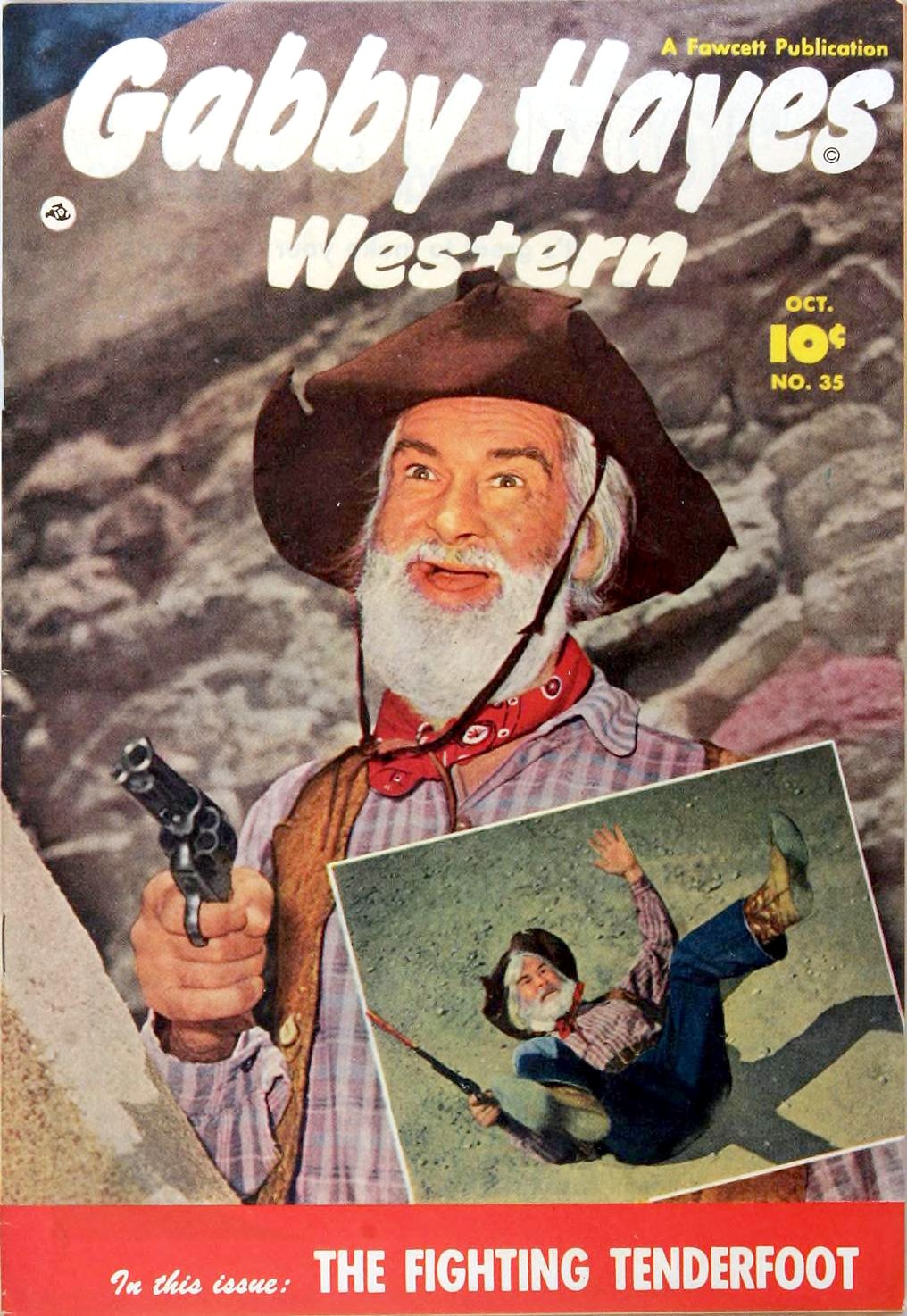 Gabby Hayes Western #35 cover