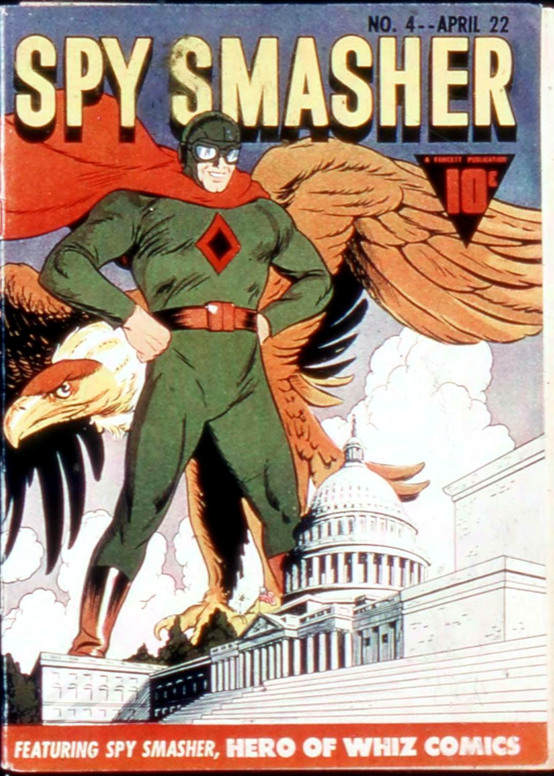 Spy Smasher #4 cover