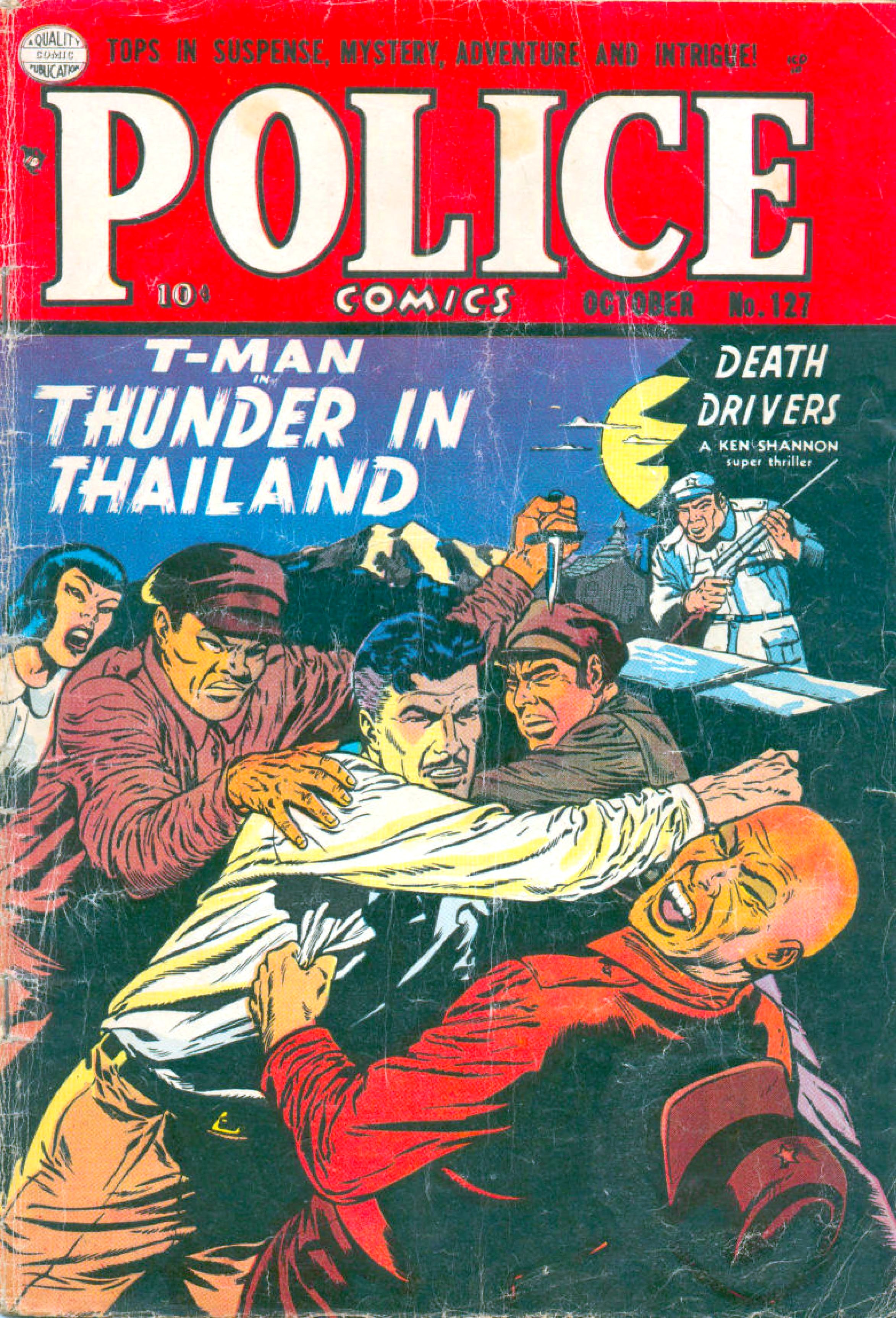 Police Comics #127 cover