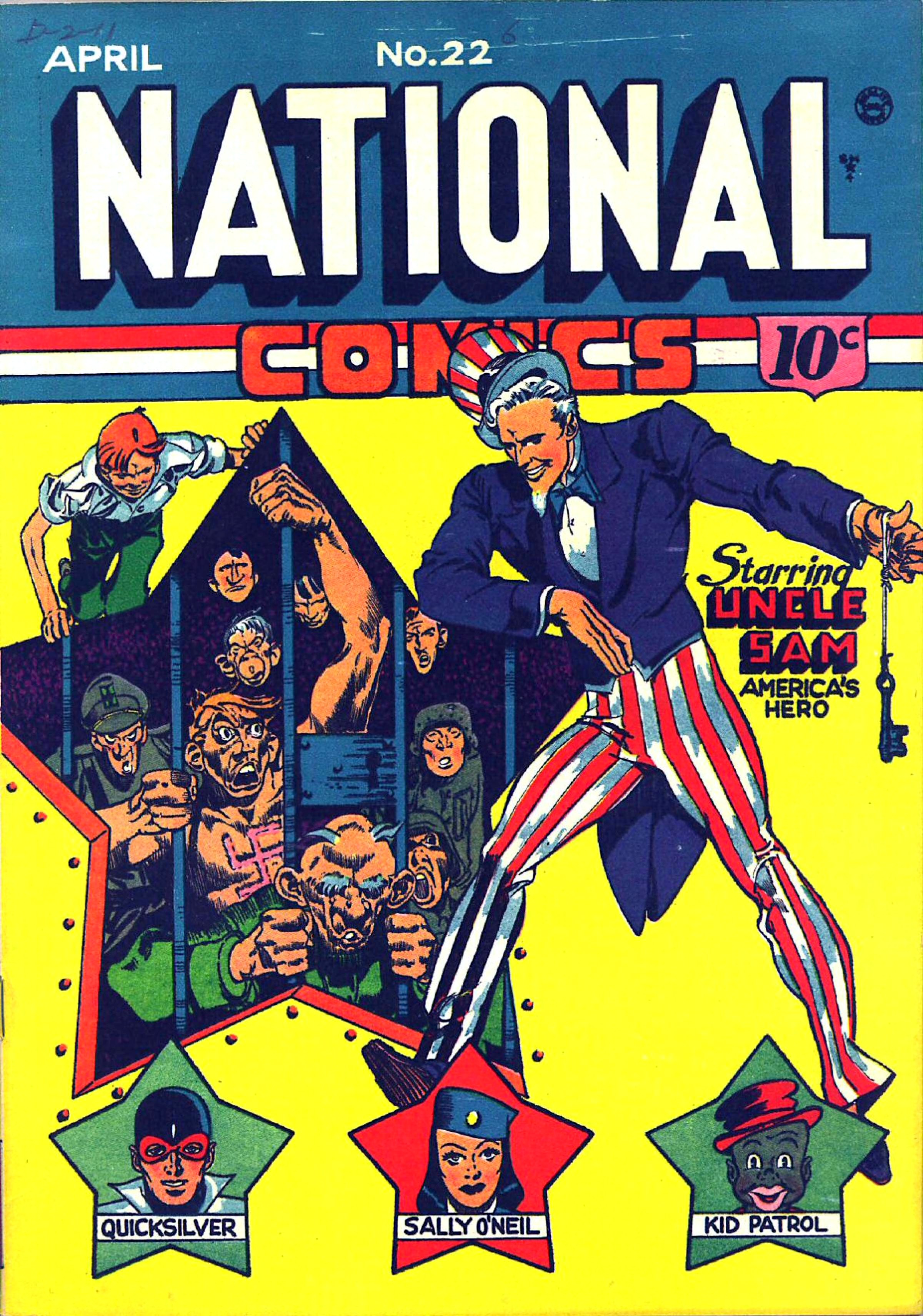 National Comics #22 cover