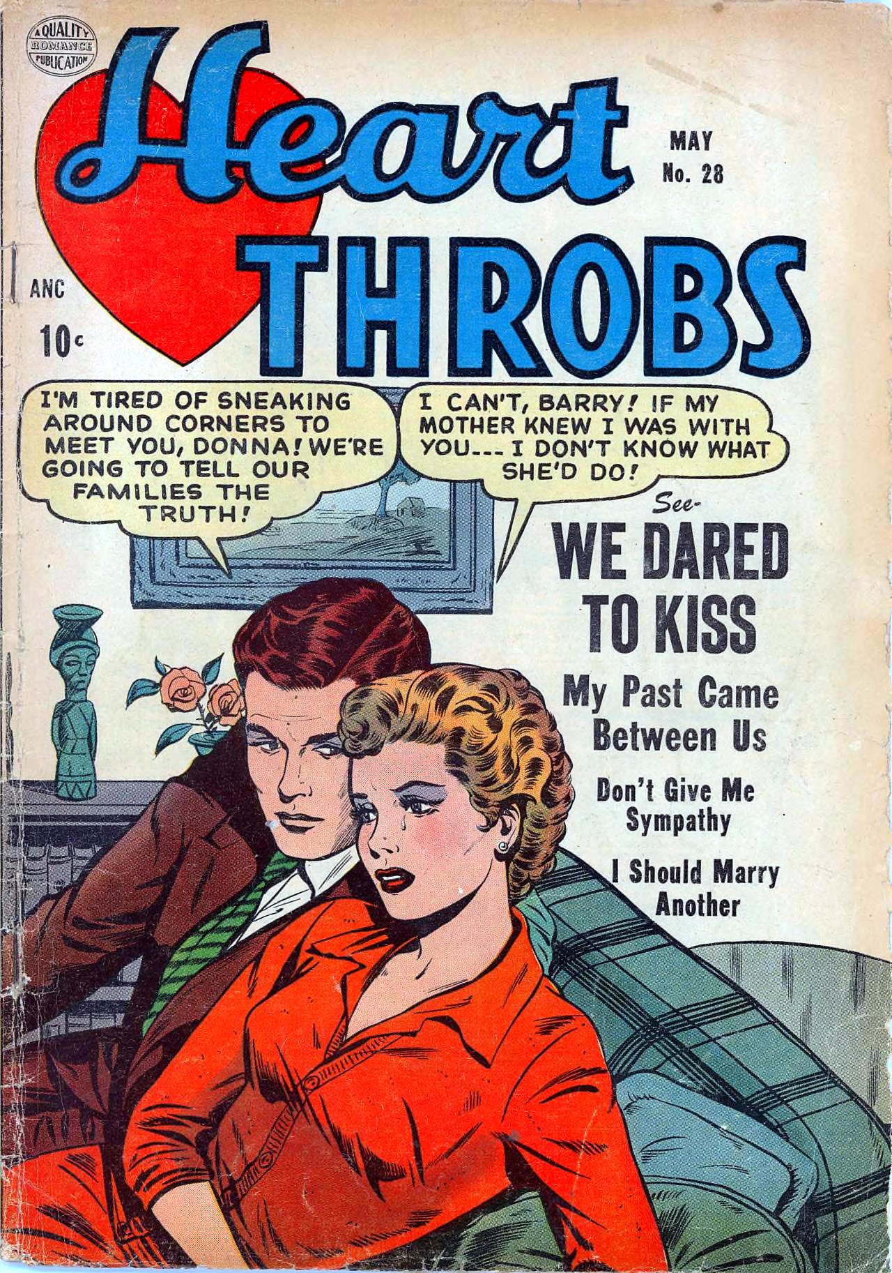 Heart Throbs #28 cover