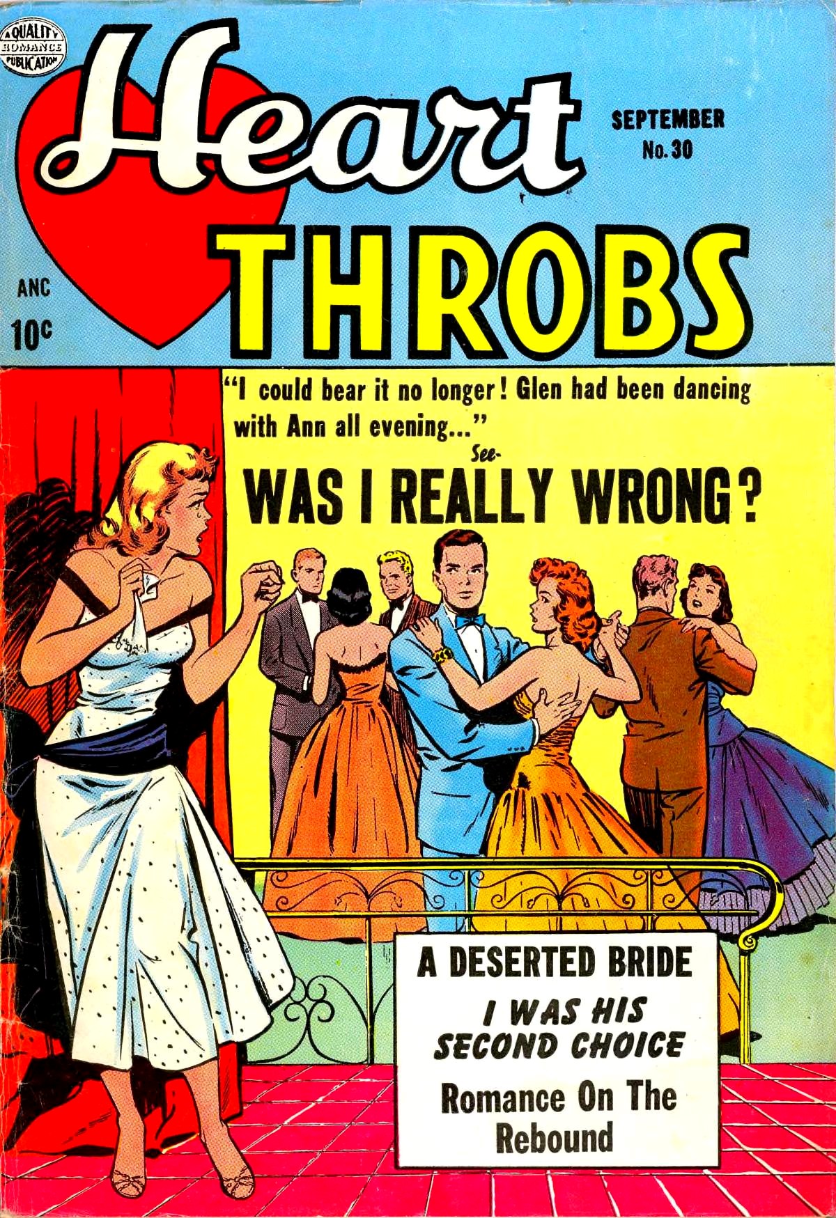 Heart Throbs #30 cover