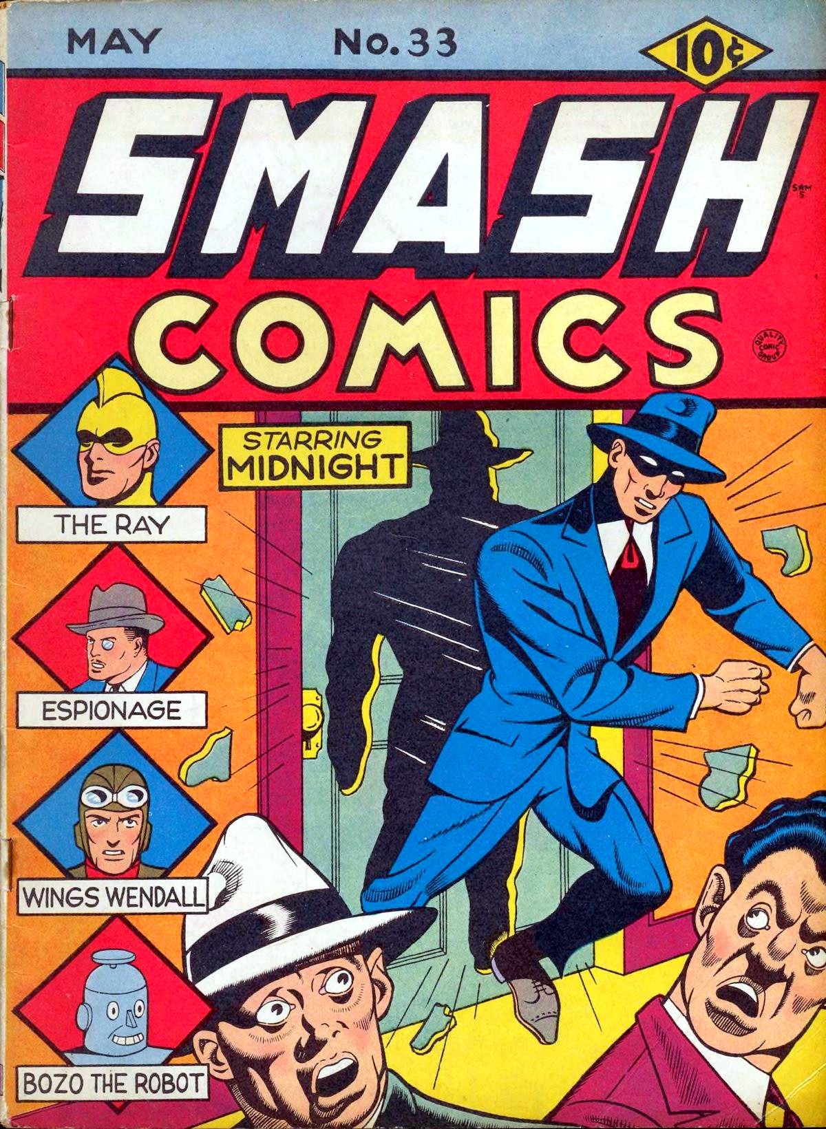 Smash Comics #33 cover