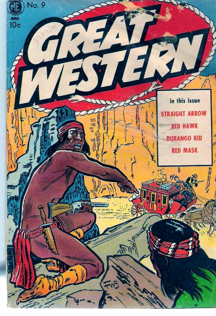 Great Western #9 cover