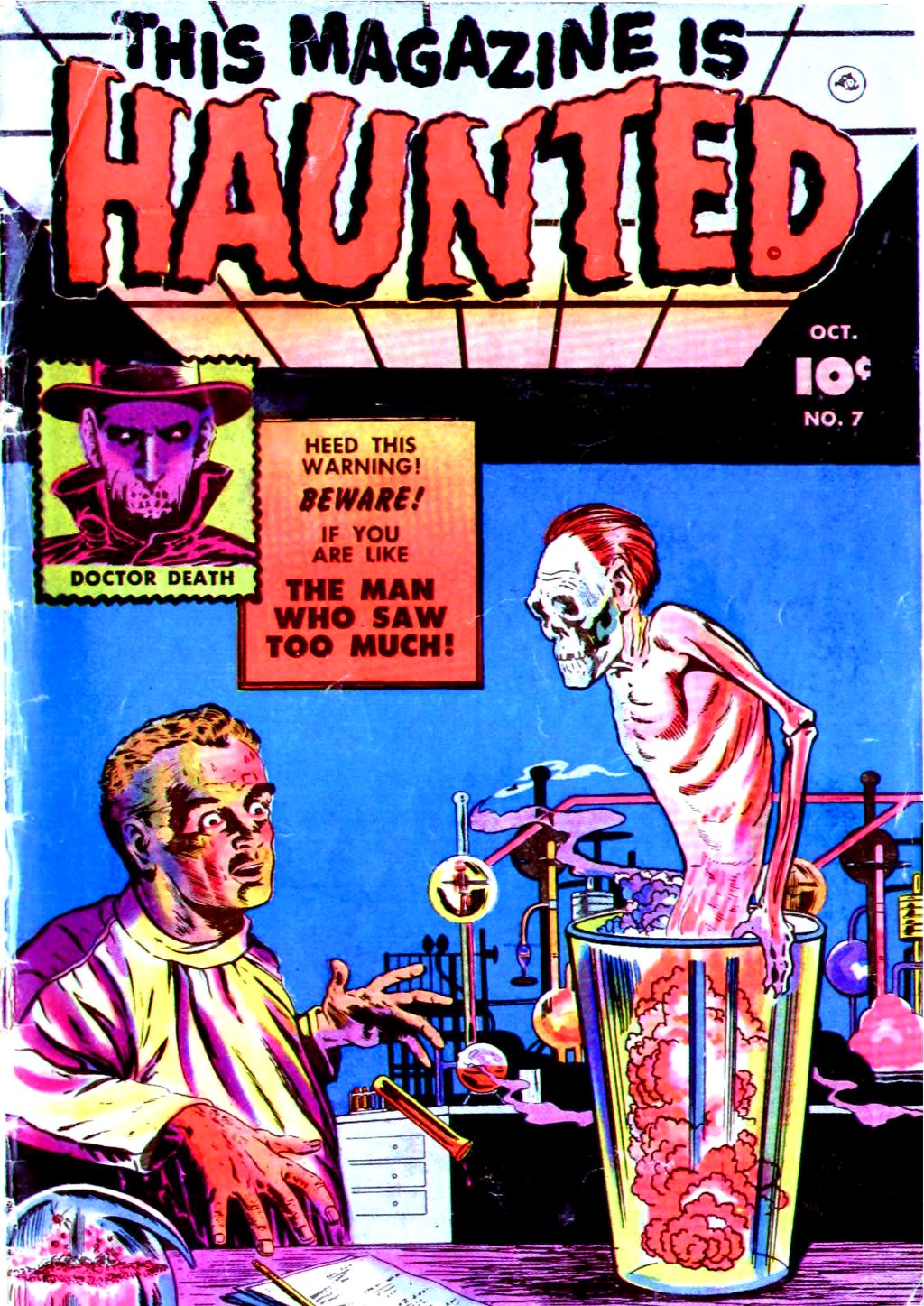 This Magazine Is Haunted #7 cover