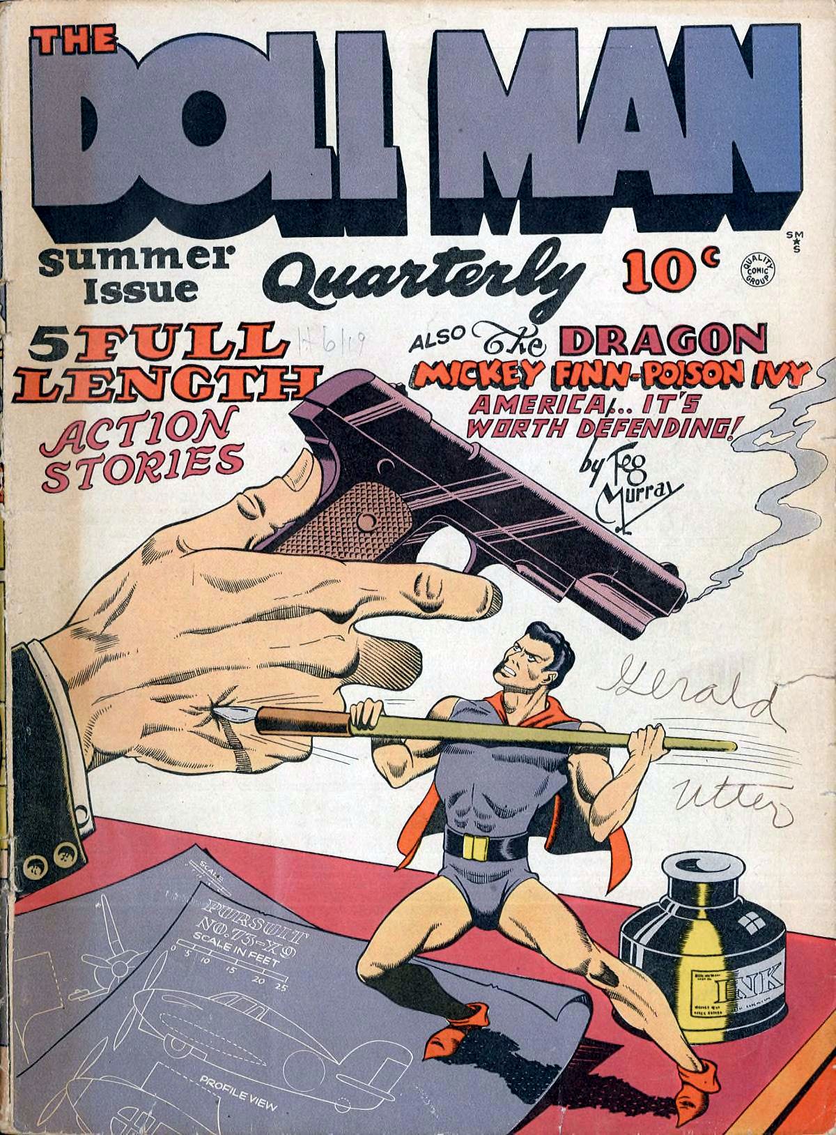 Doll Man #3 cover