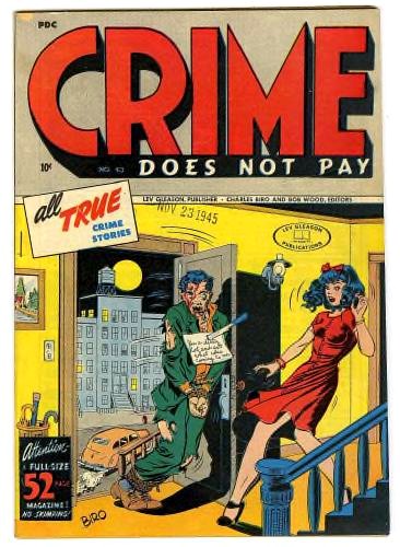 Crime Does Not Pay #43 cover