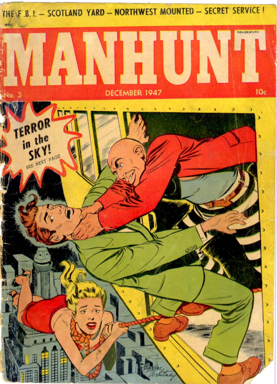 Manhunt #3 cover