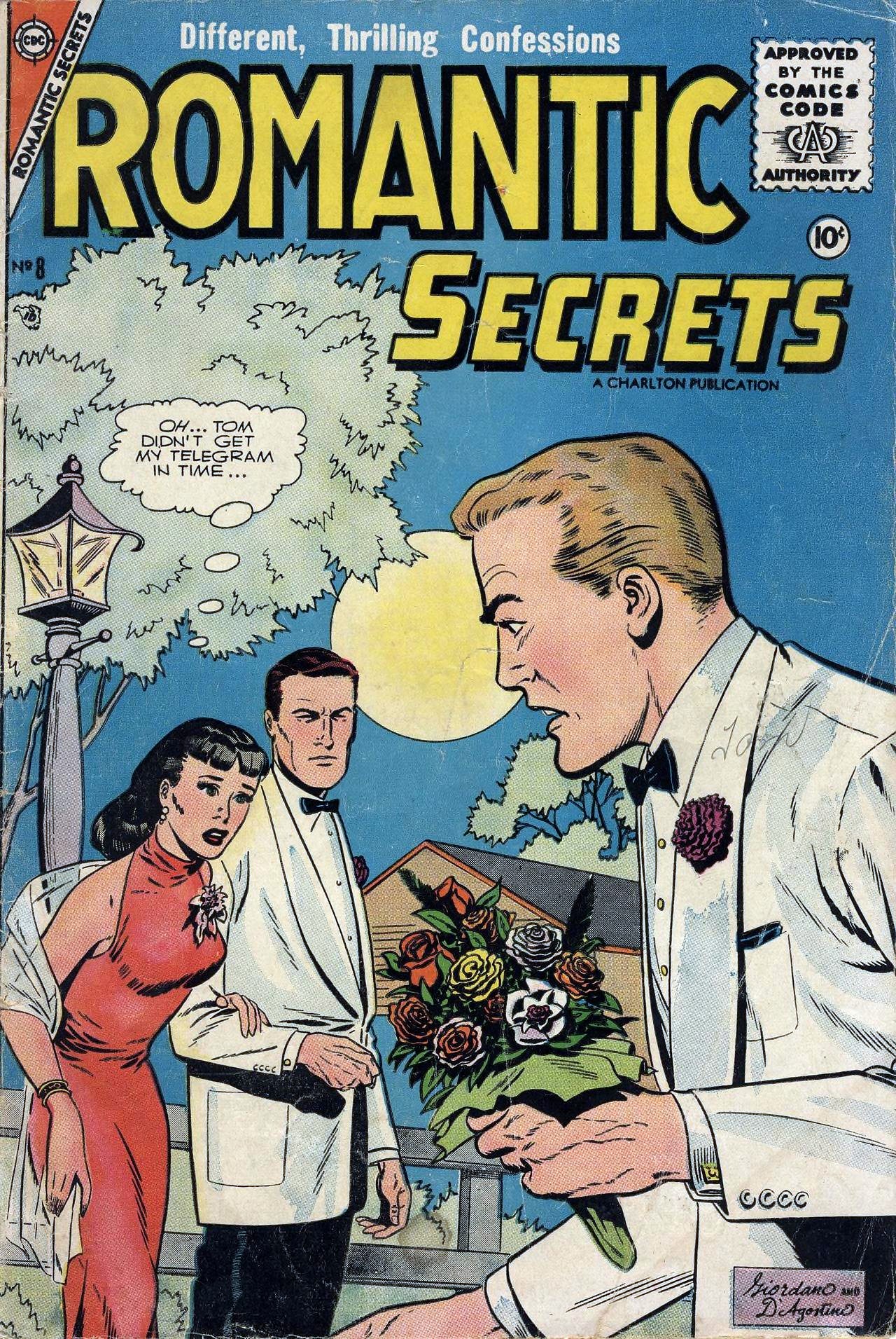 Romantic Secrets #8 cover