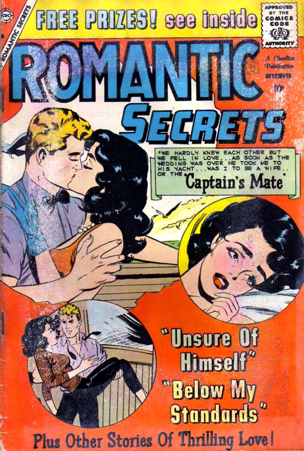 Romantic Secrets #24 cover