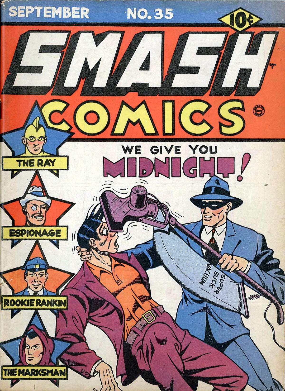 Smash Comics #35 cover
