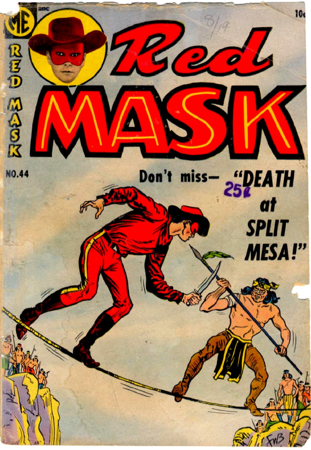 Red Mask #44 cover