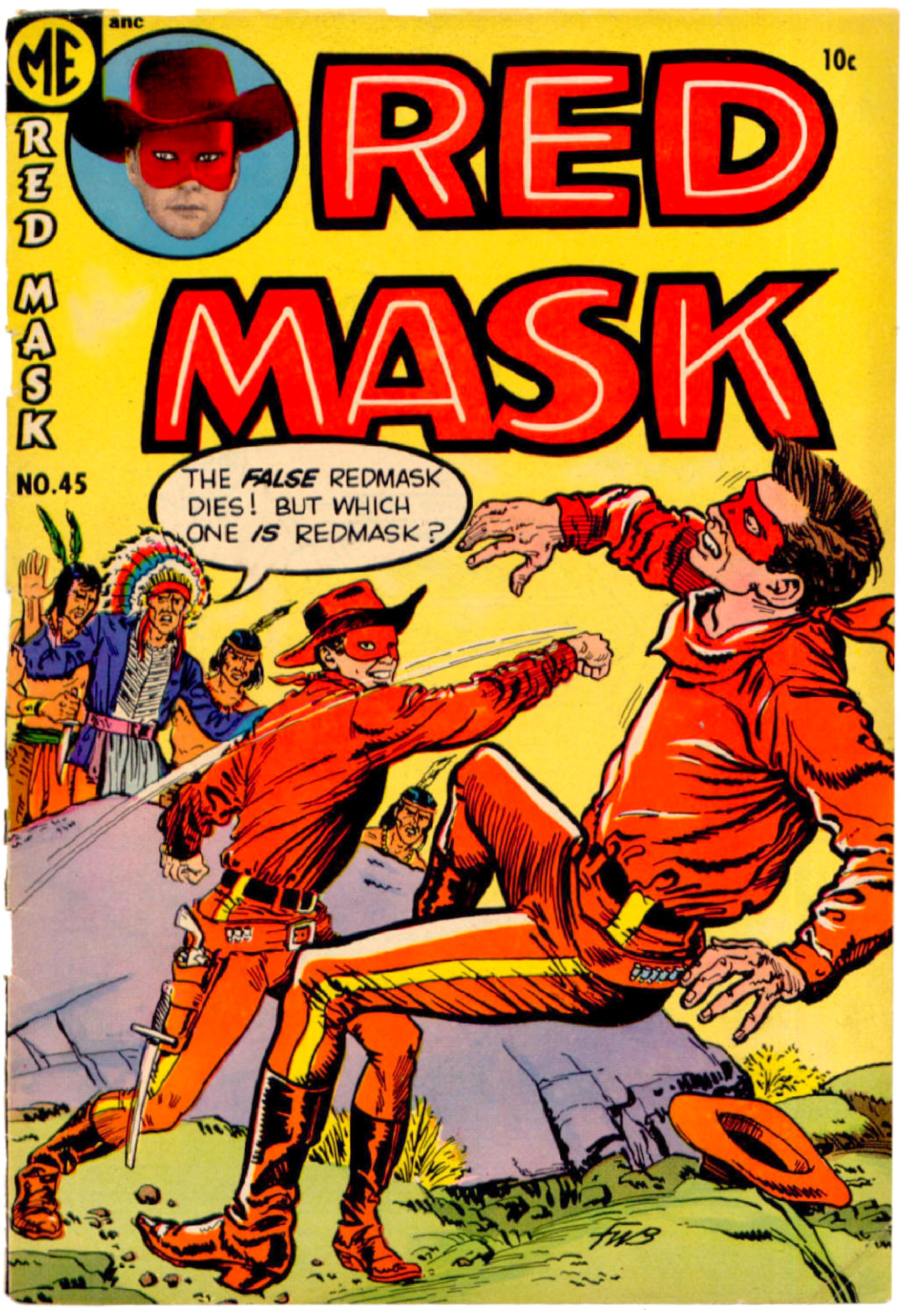 Red Mask #45 cover