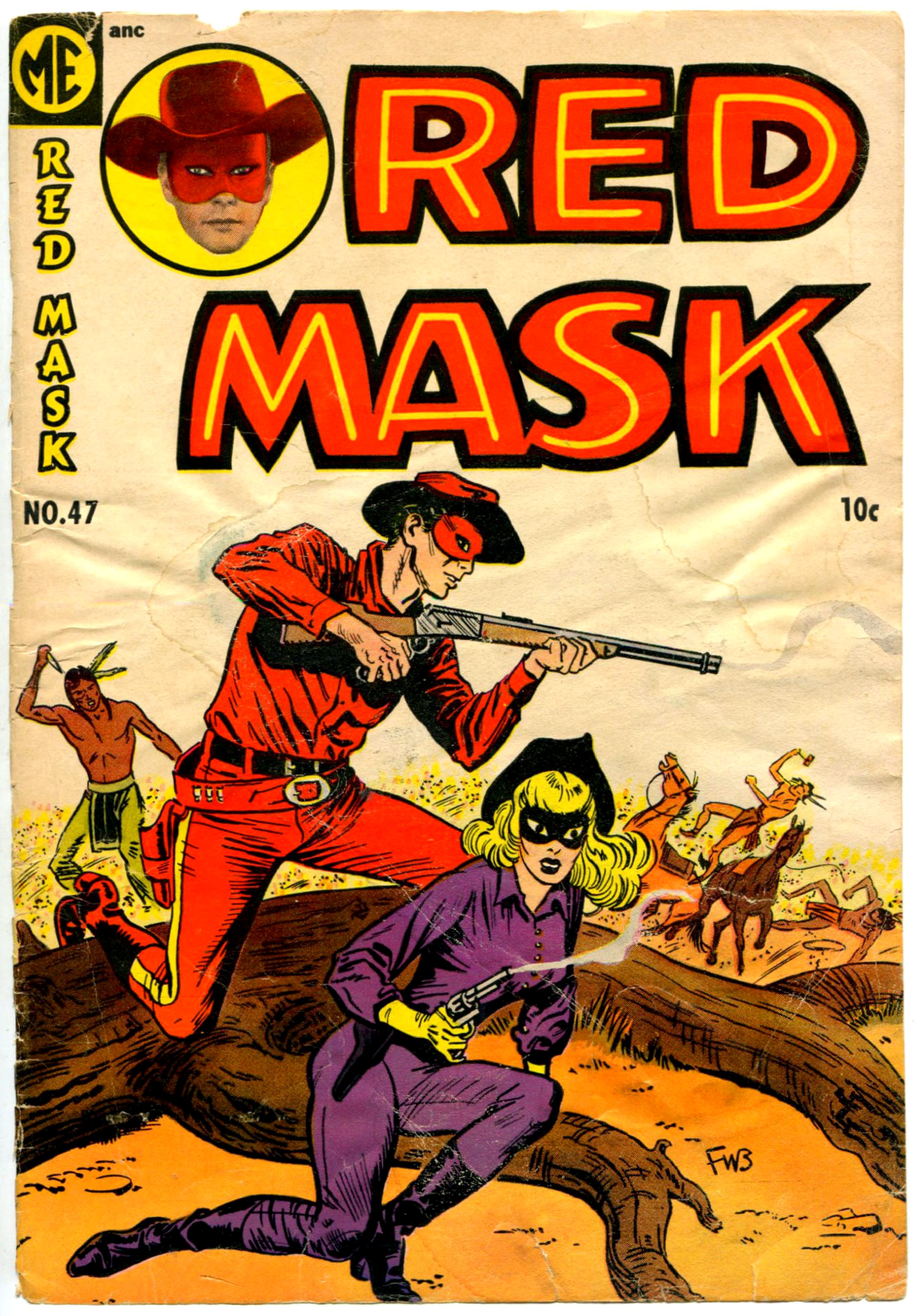 Red Mask #47 cover