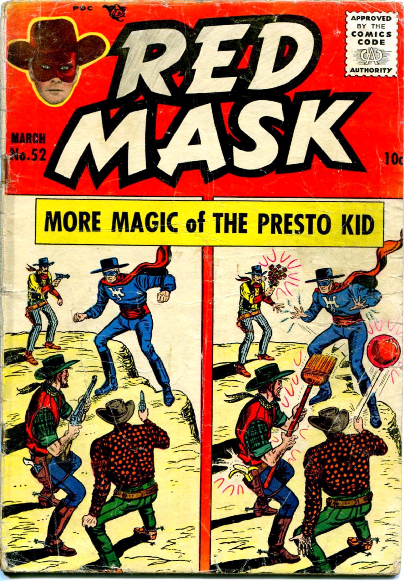 Red Mask #52 cover