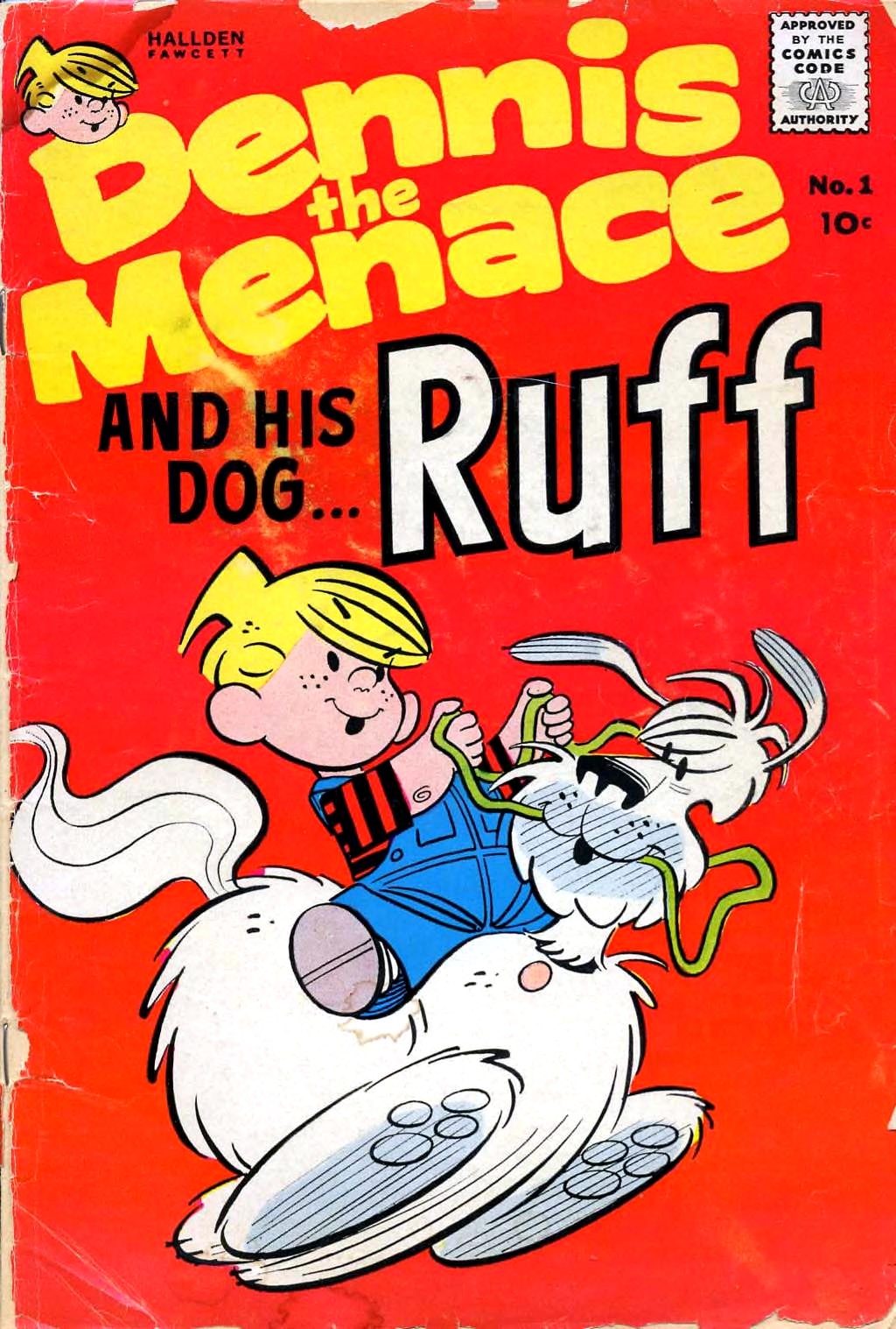 Dennis the Menace and His Dog Ruff