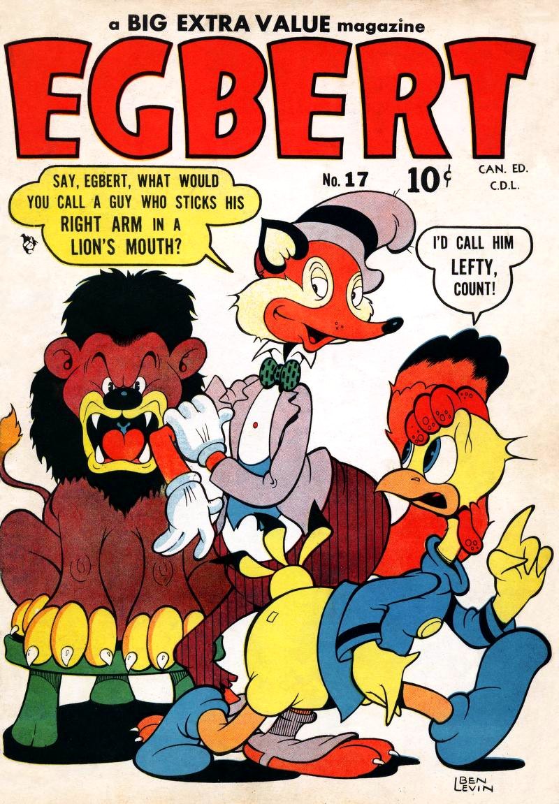 Egbert #17 cover
