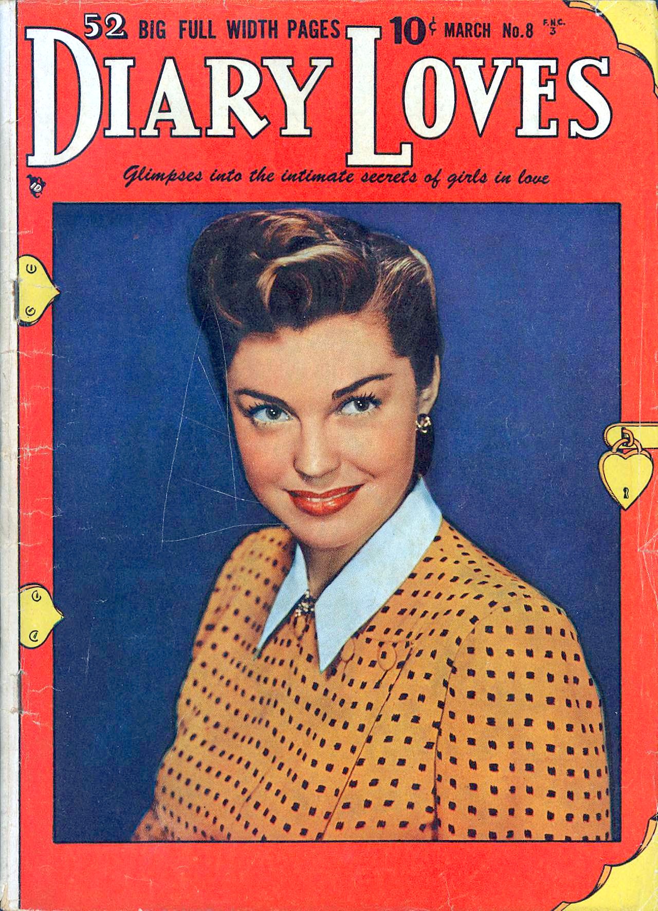 Diary Loves #8 cover