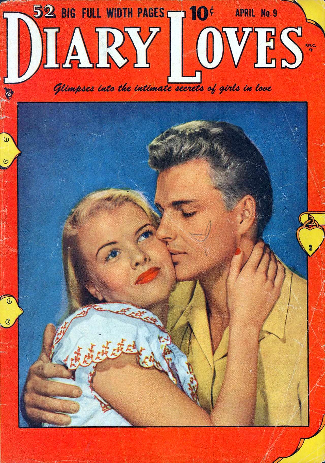 Diary Loves #9 cover