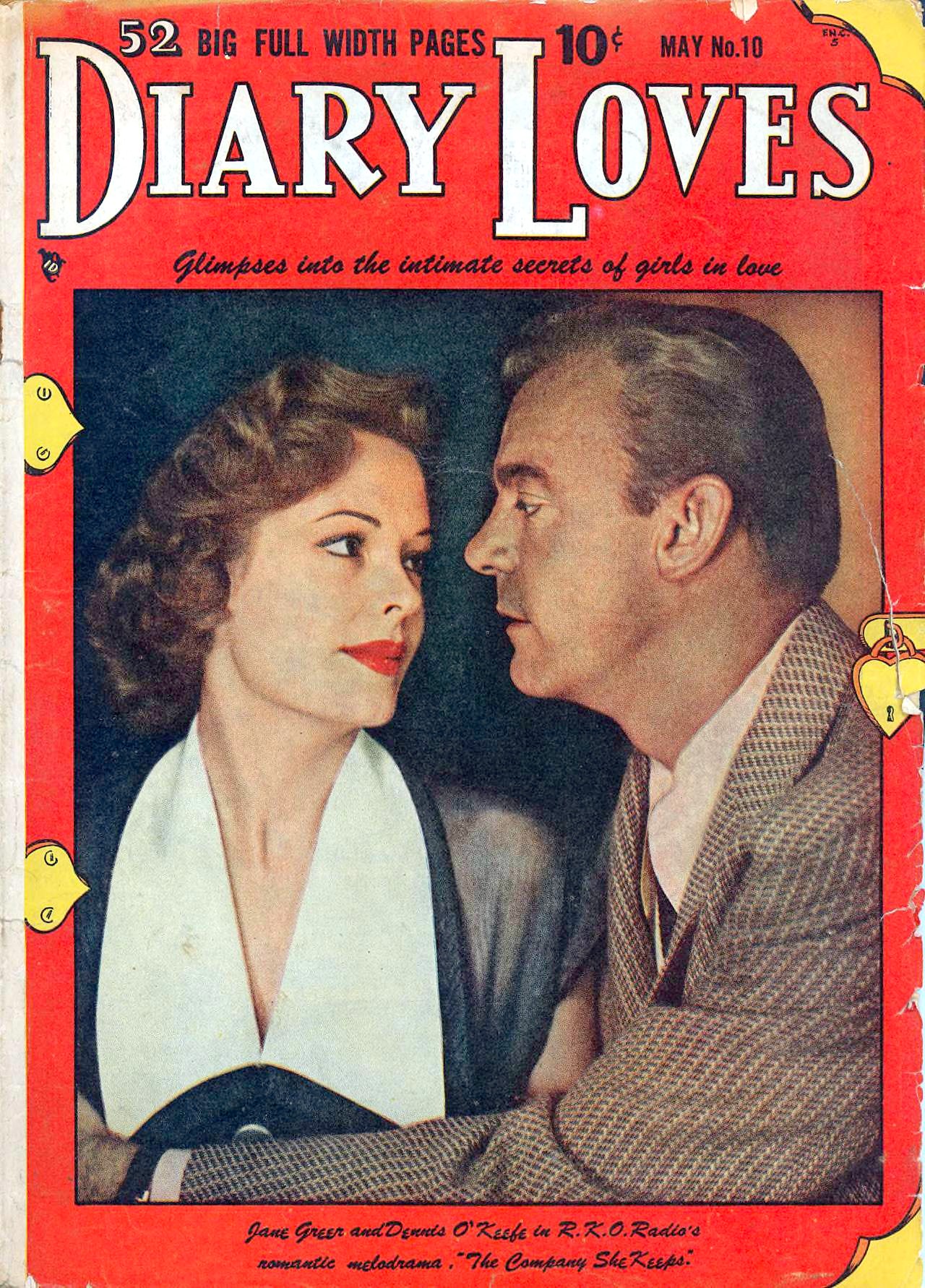 Diary Loves #10 cover
