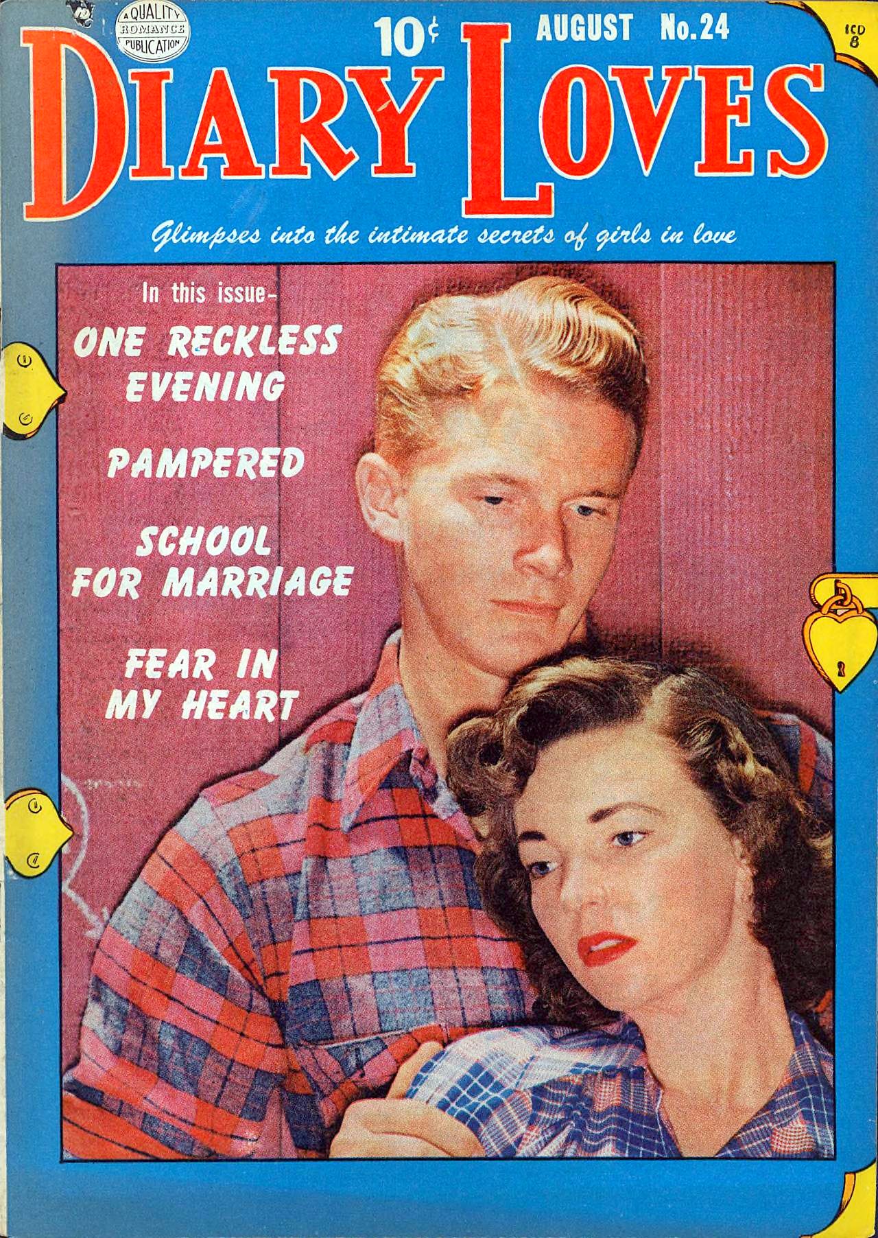 Diary Loves #24 cover