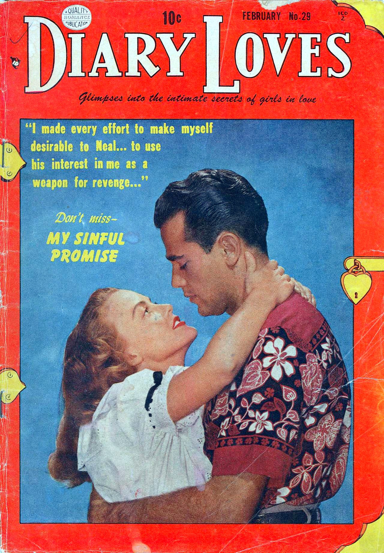 Diary Loves #29 cover