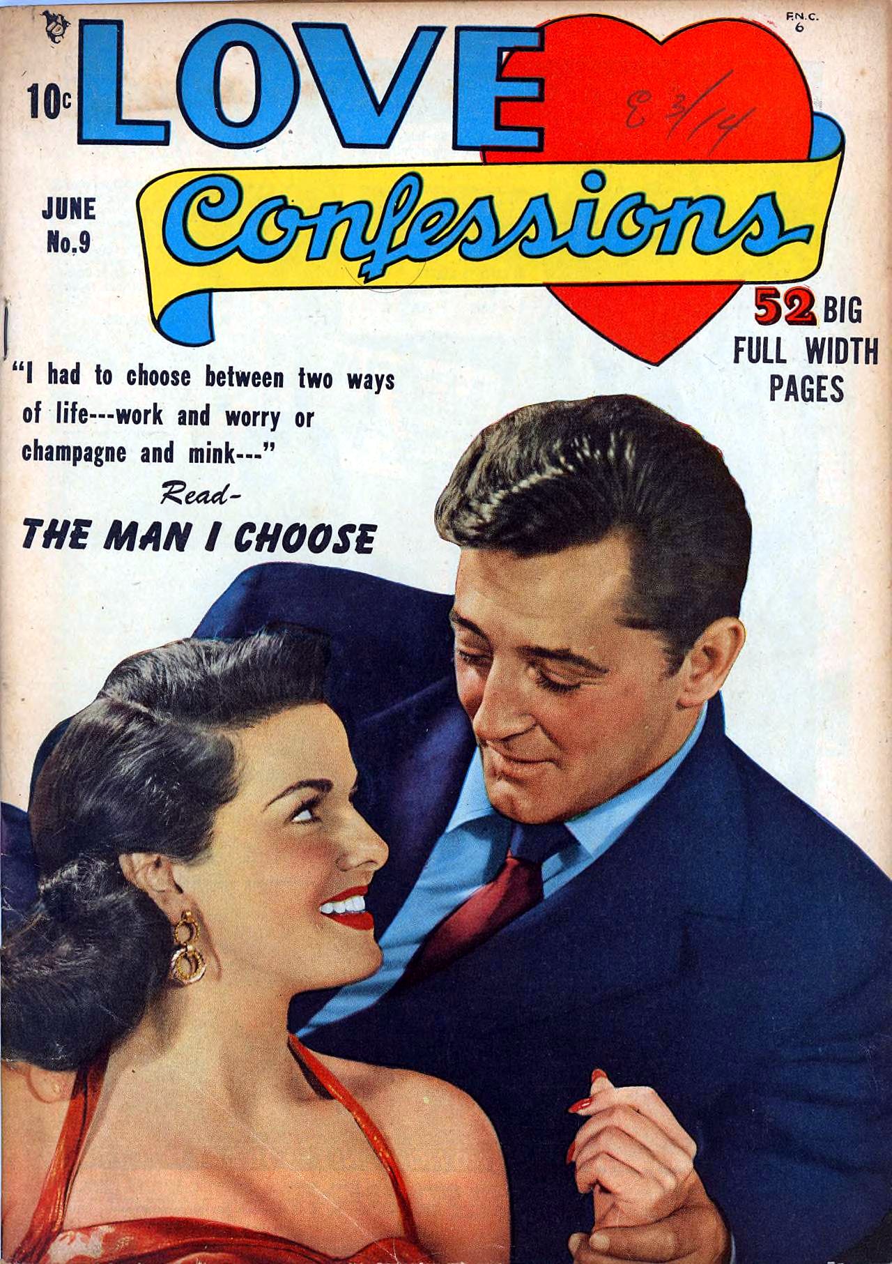 Love Confessions #9 cover
