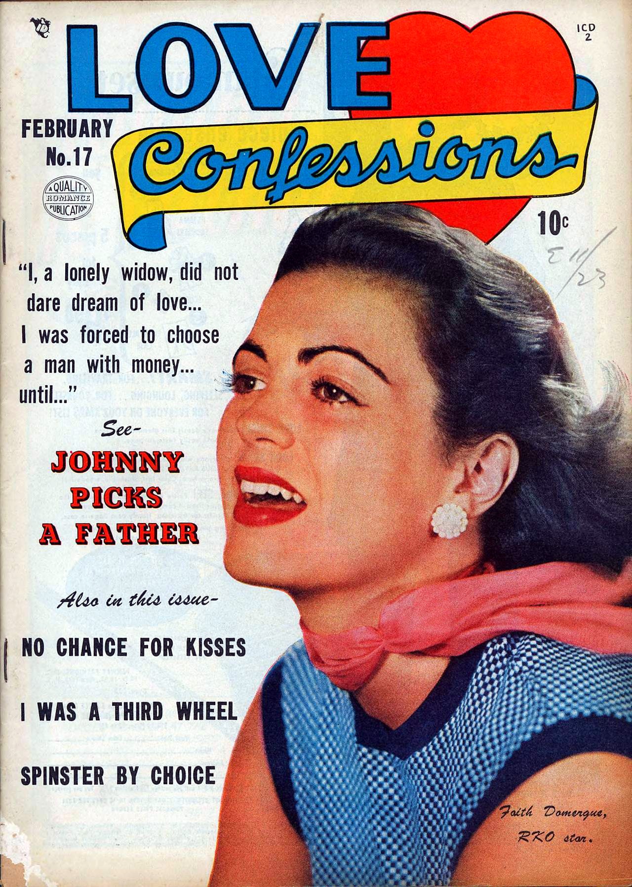 Love Confessions #17 cover