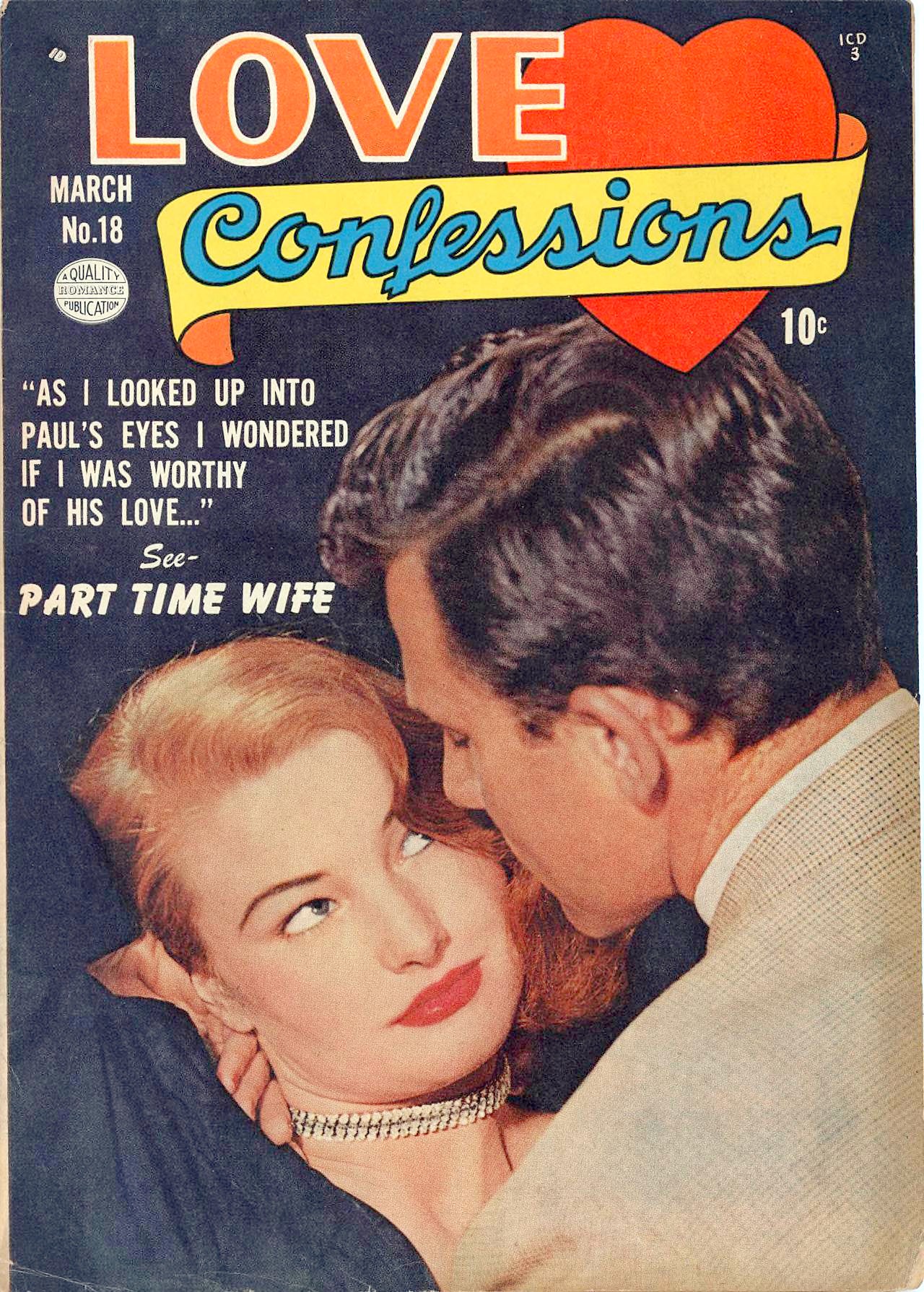 Love Confessions #18 cover