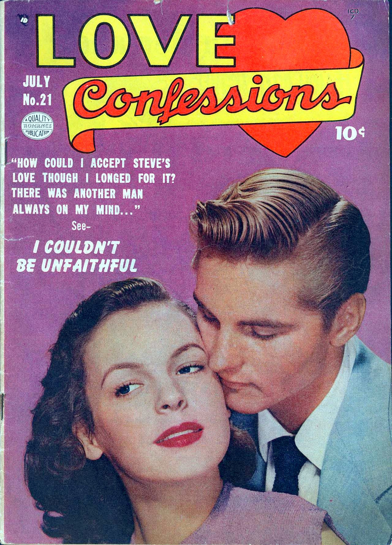 Love Confessions #21 cover