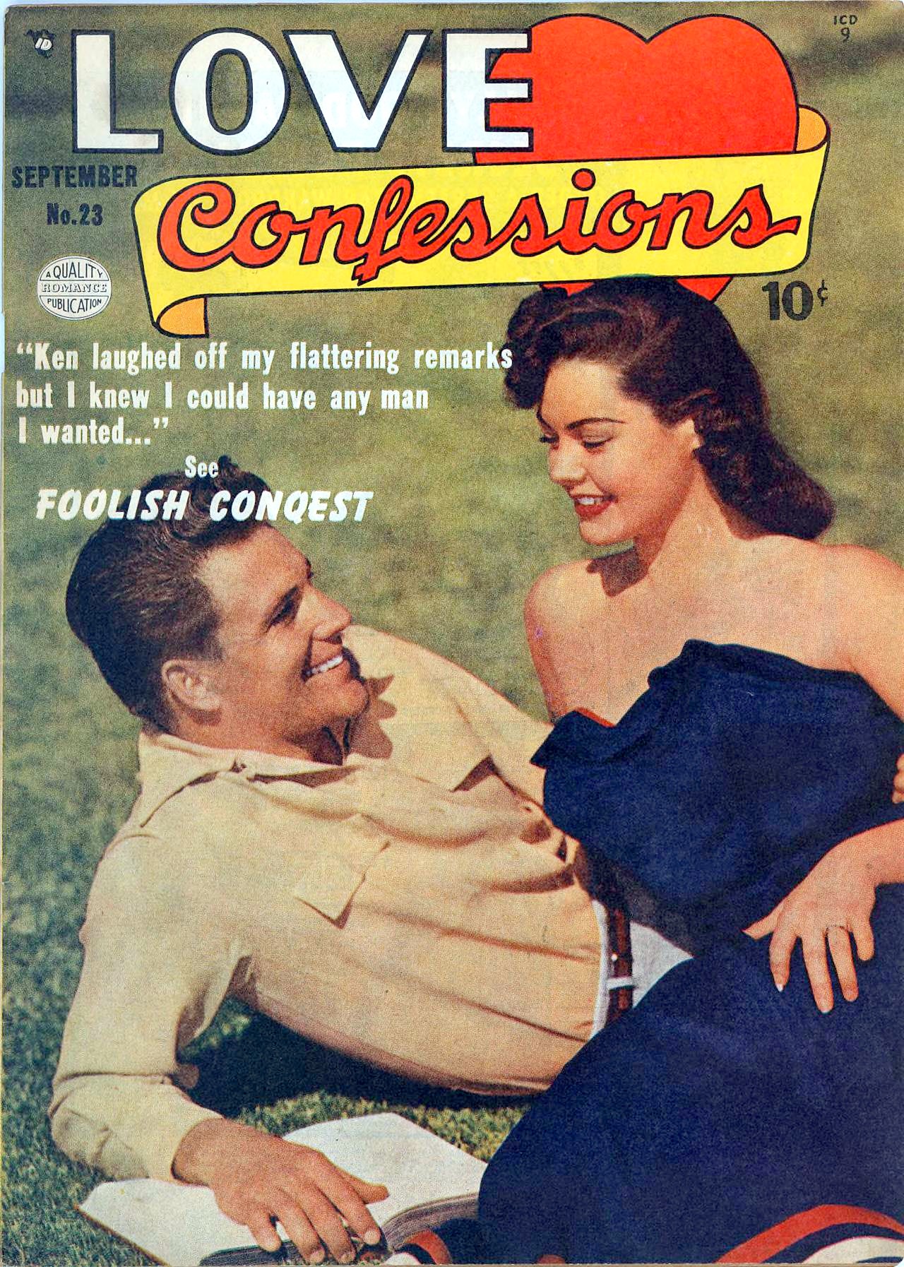 Love Confessions #23 cover