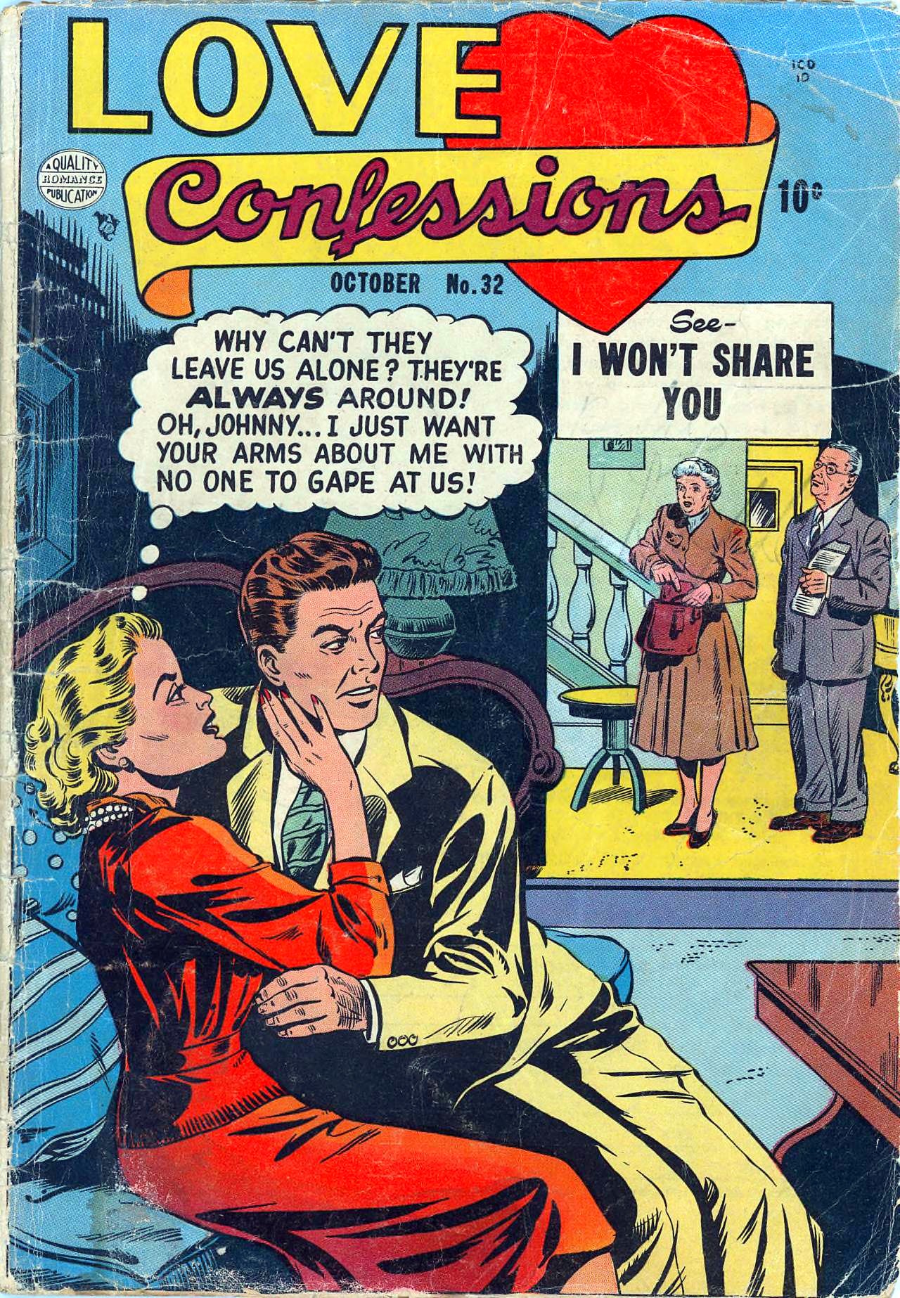 Love Confessions #32 cover