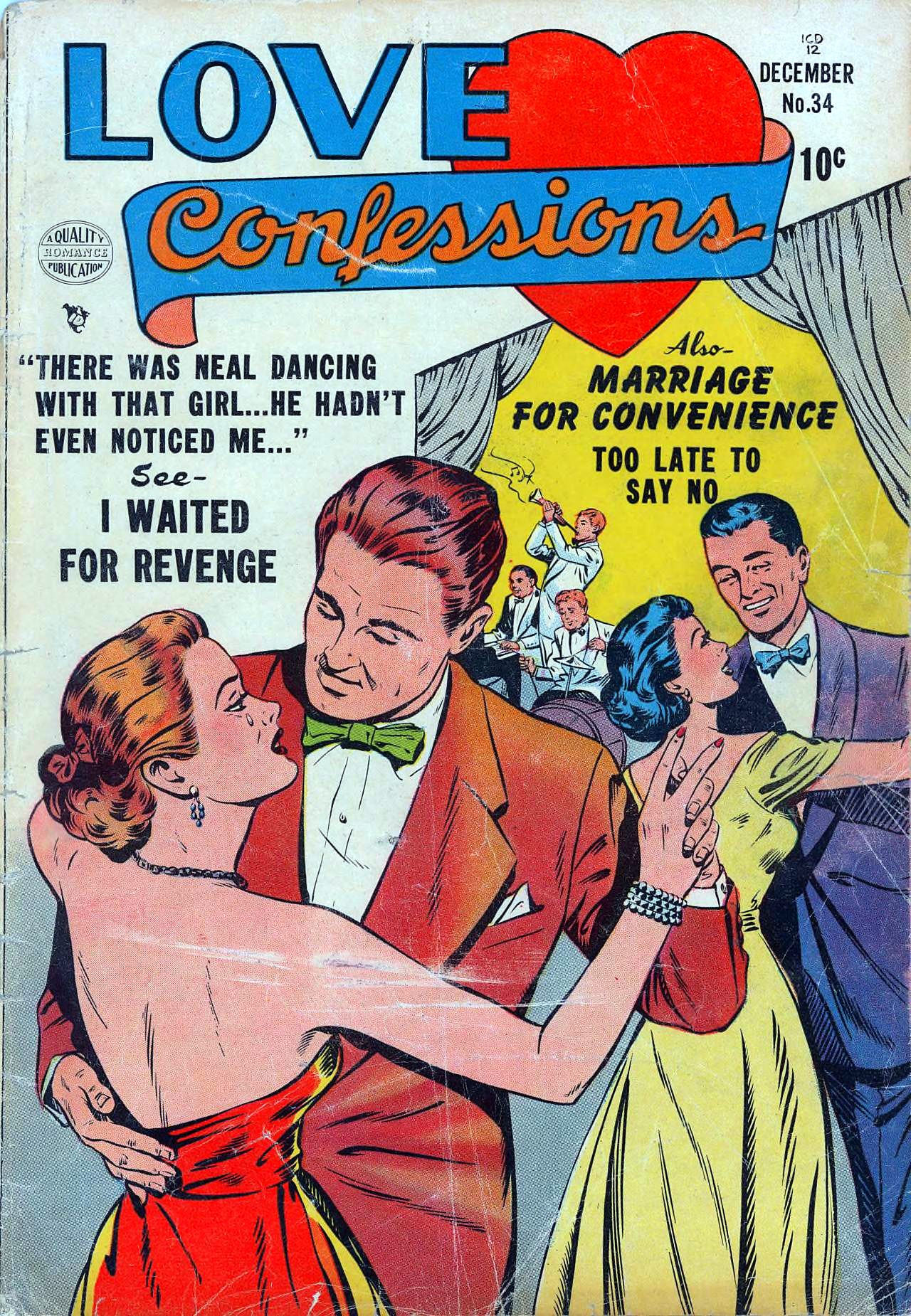Love Confessions #34 cover