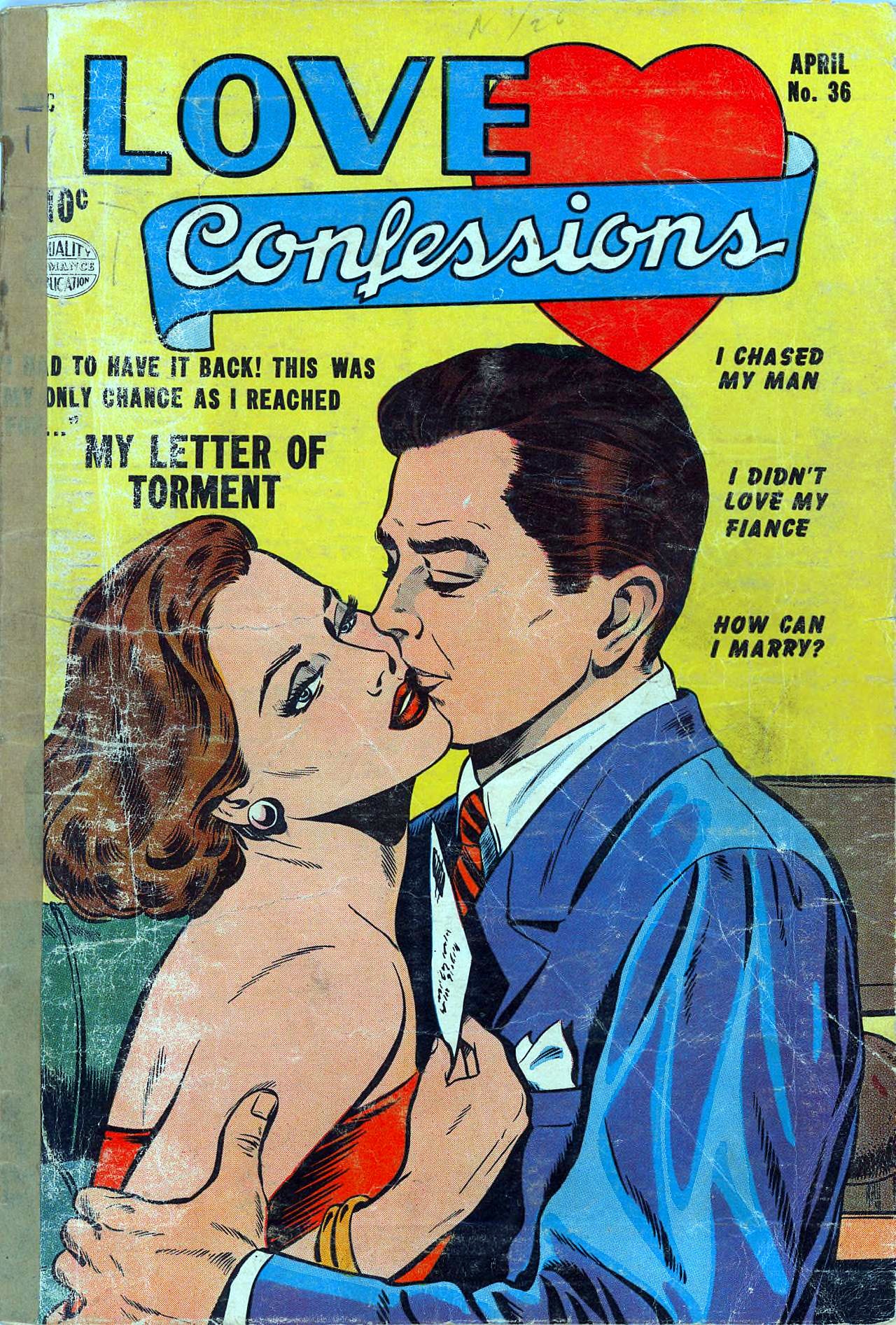Love Confessions #36 cover