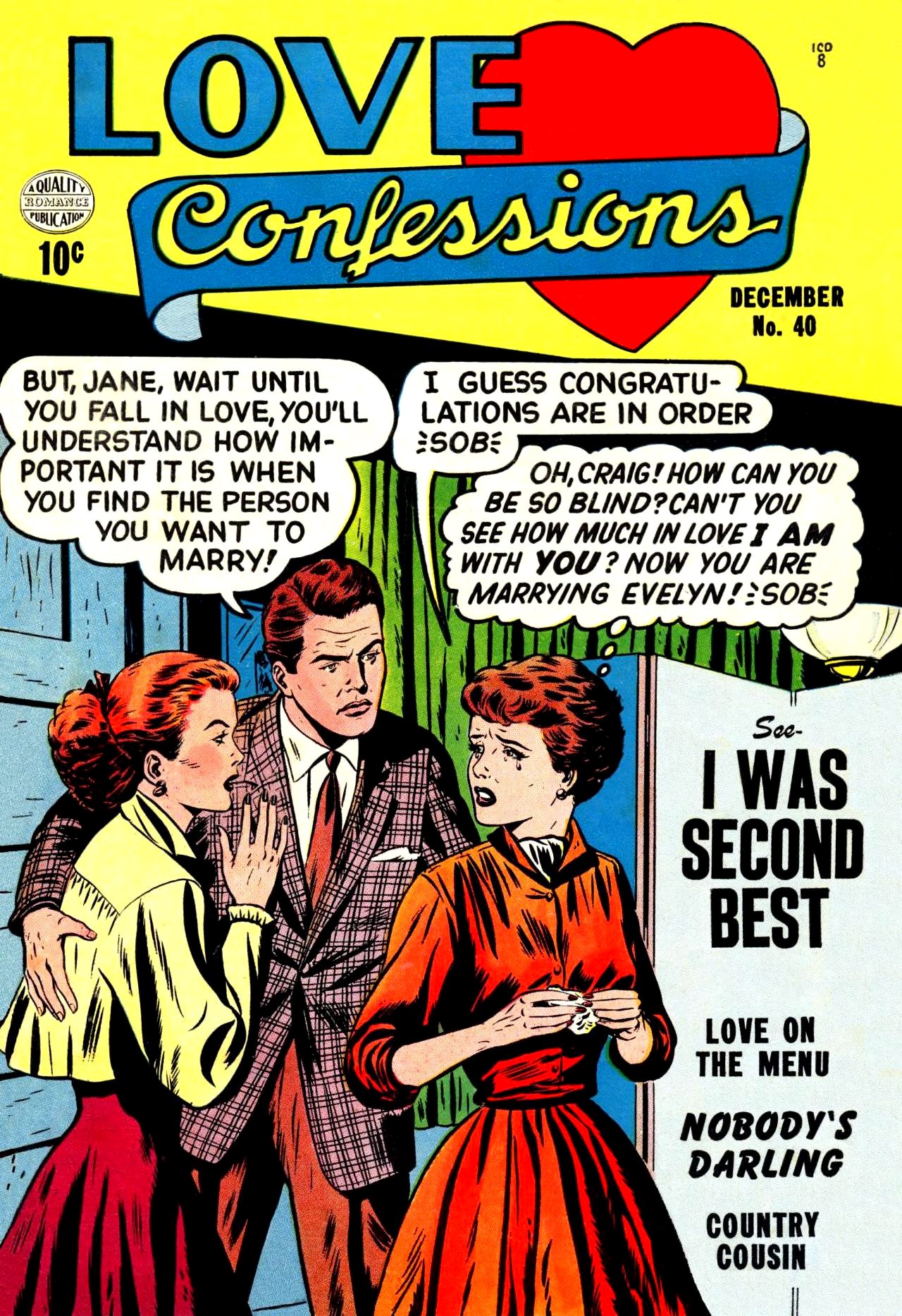 Love Confessions #40 cover