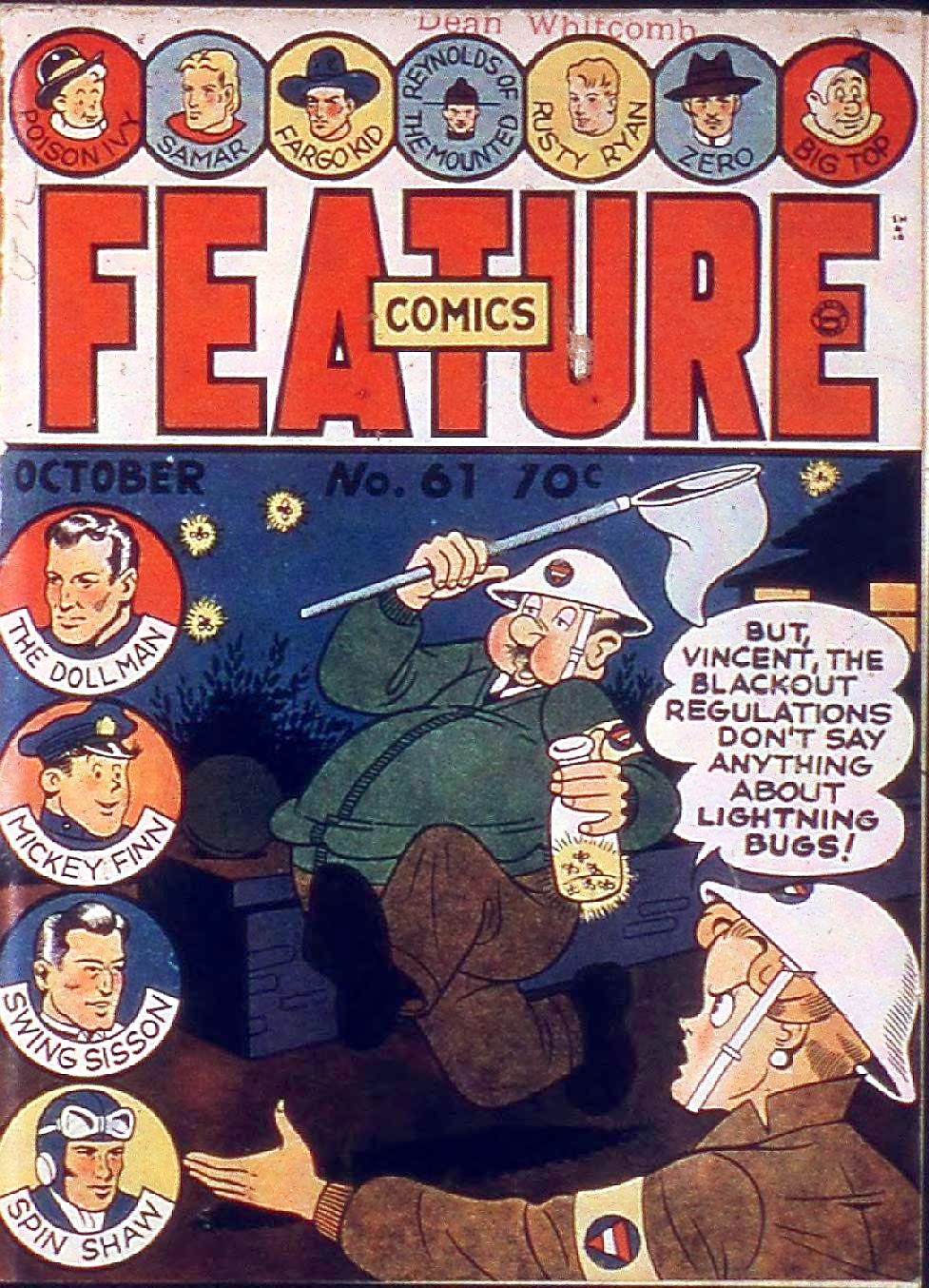 Feature Comics #61 cover