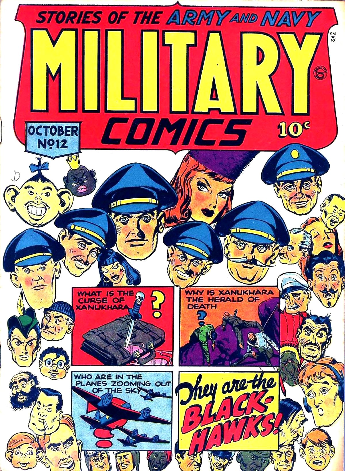 Military Comics #12 cover