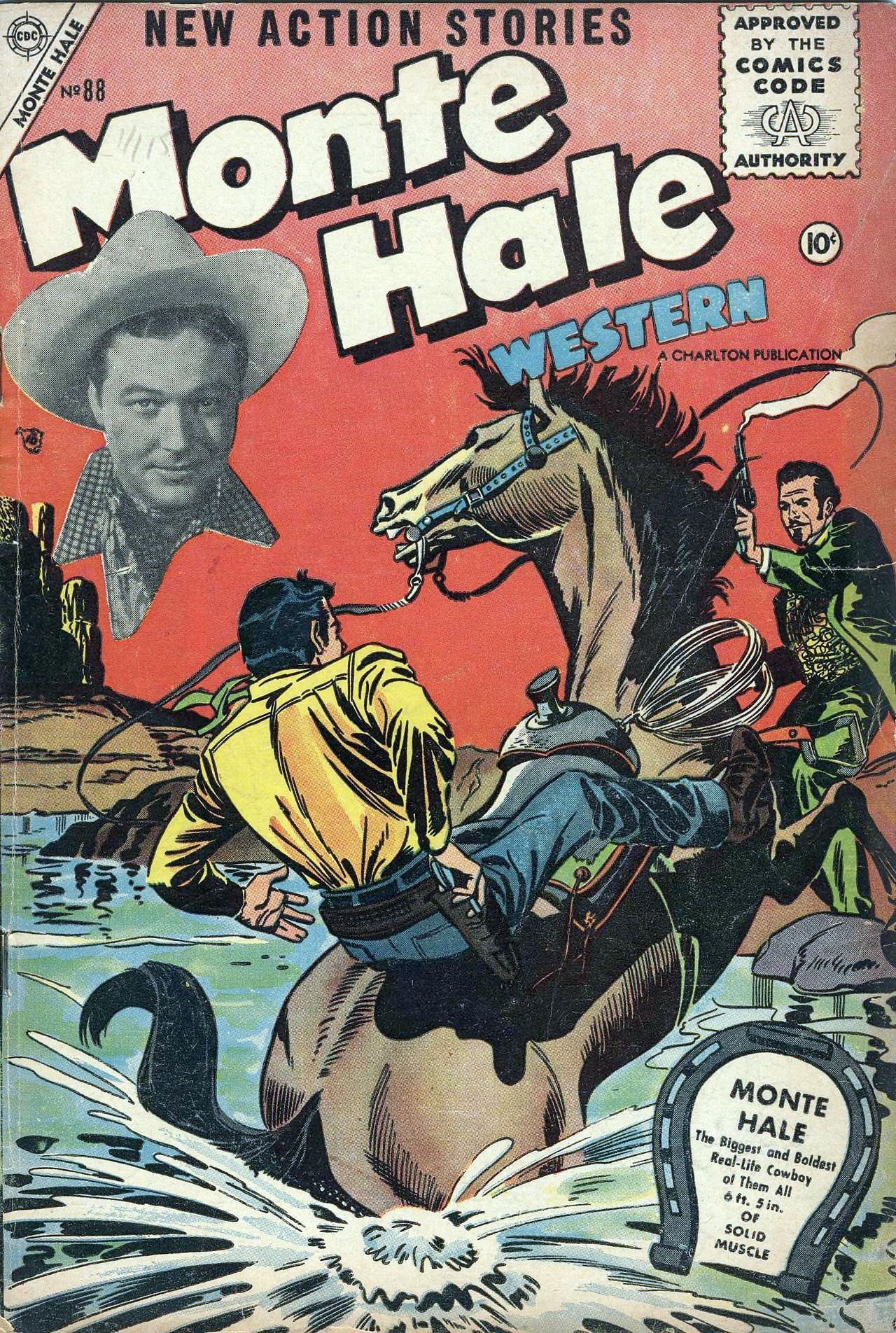 Monte Hale Western #88 cover