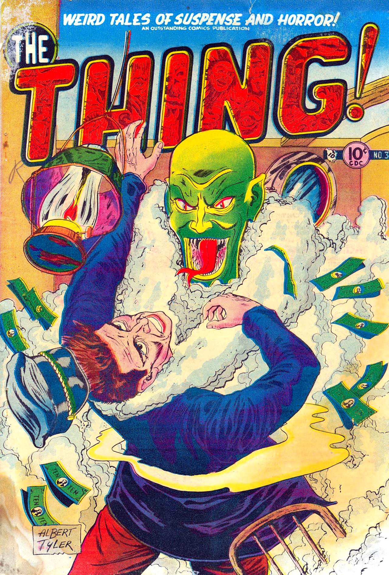 The Thing #3 cover