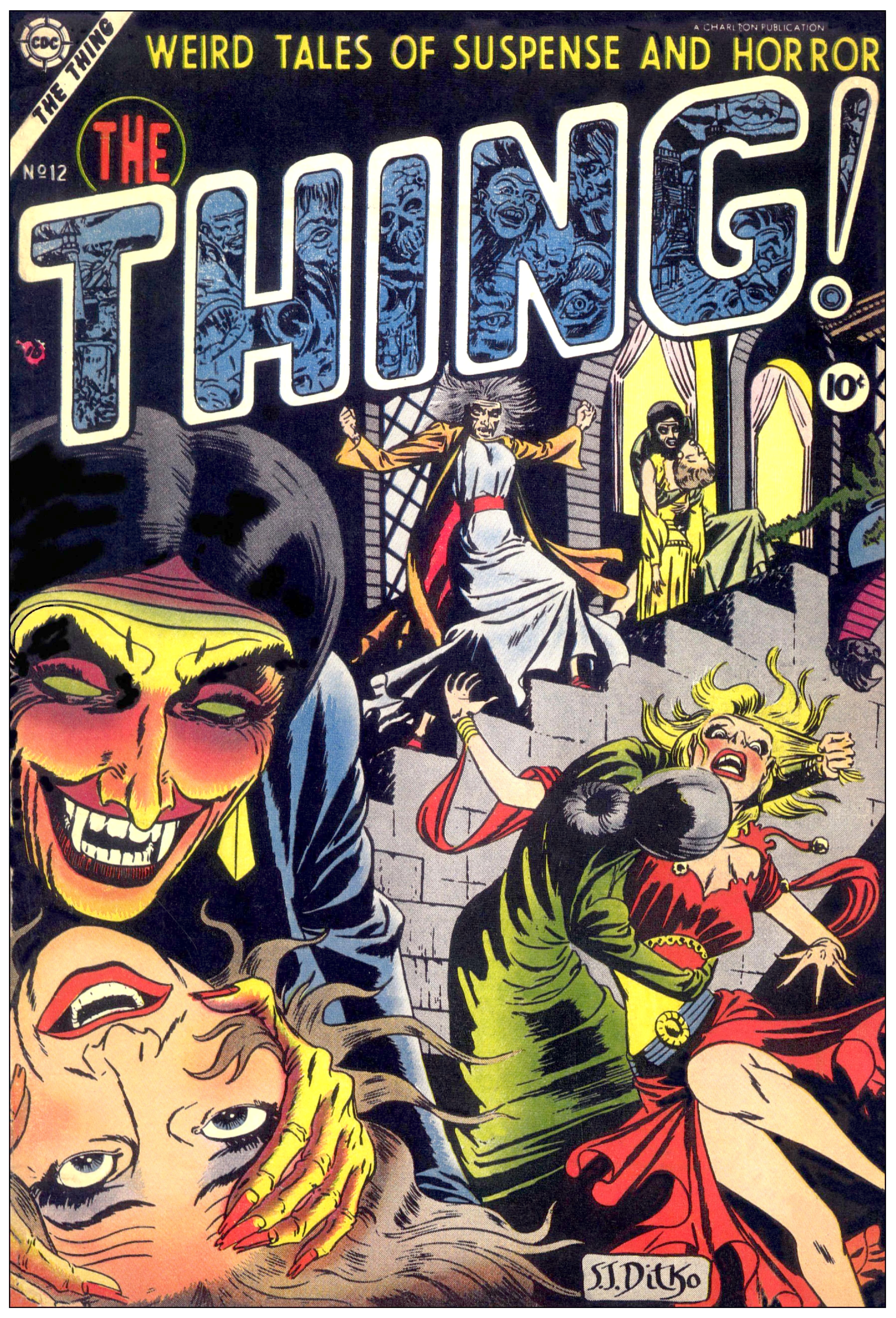 The Thing #12 cover