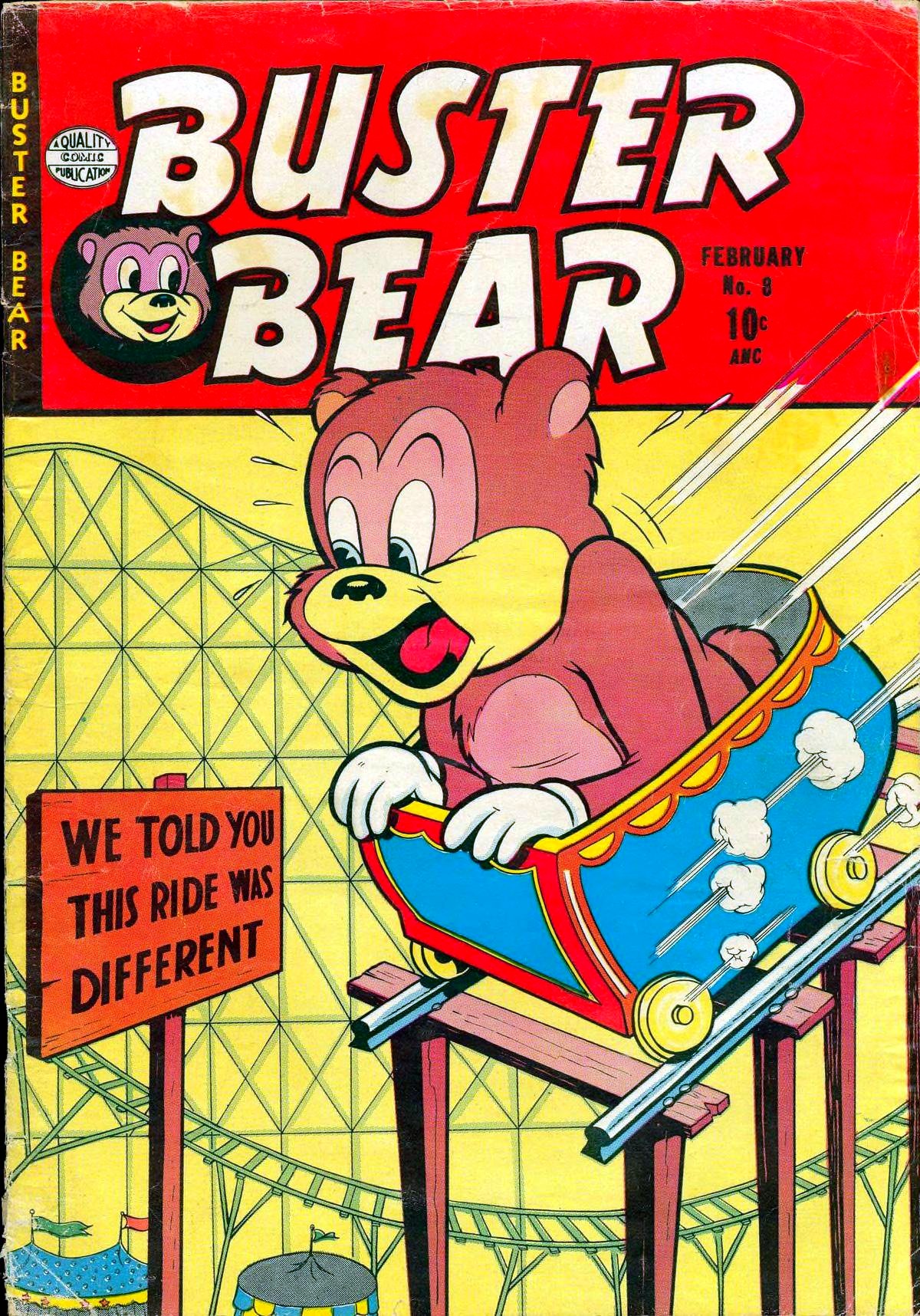 Buster Bear #8 cover