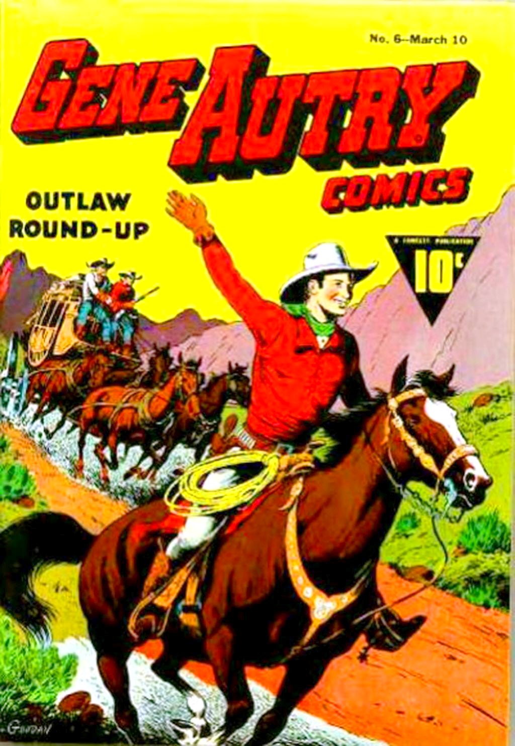 Gene Autry Comics #6