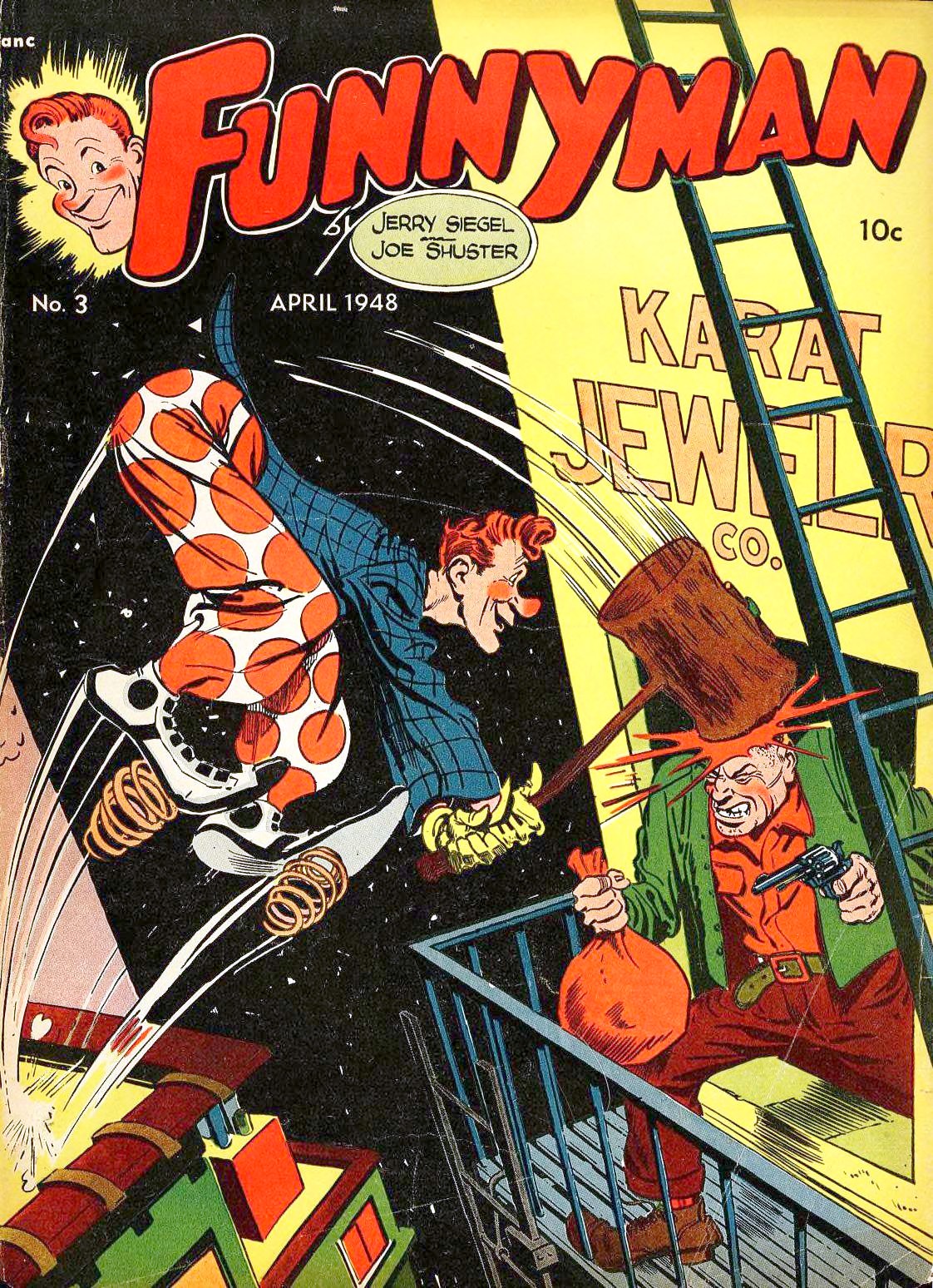 Funnyman #3 cover