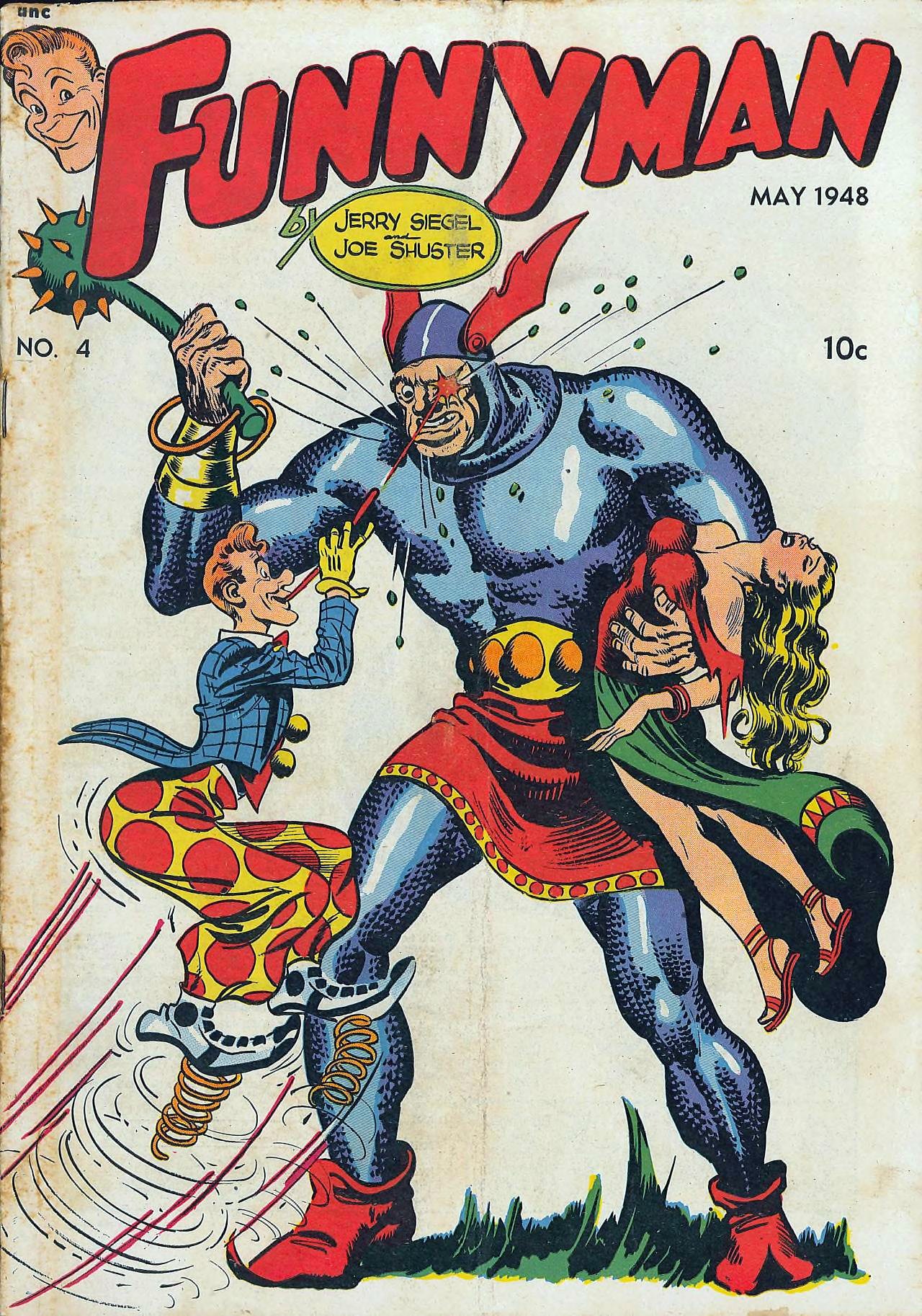 Funnyman #4 cover