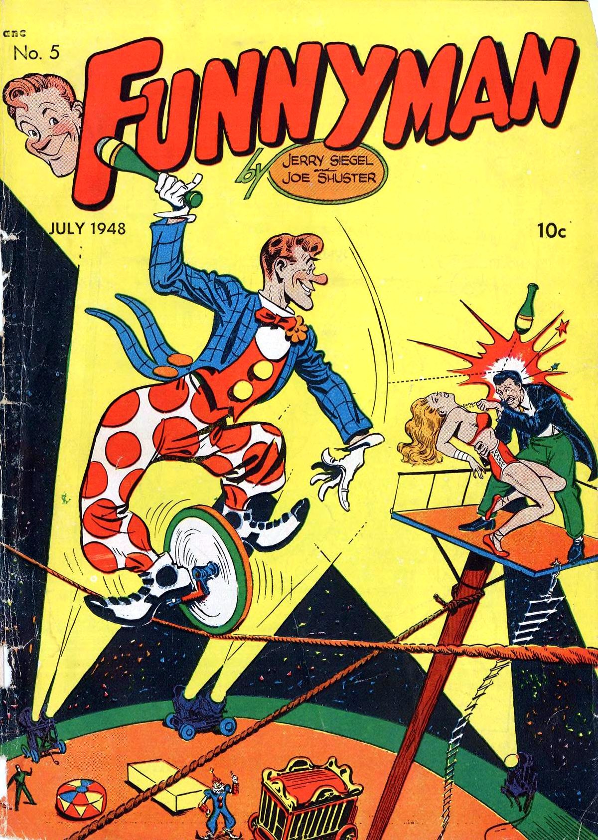 Funnyman #5 cover