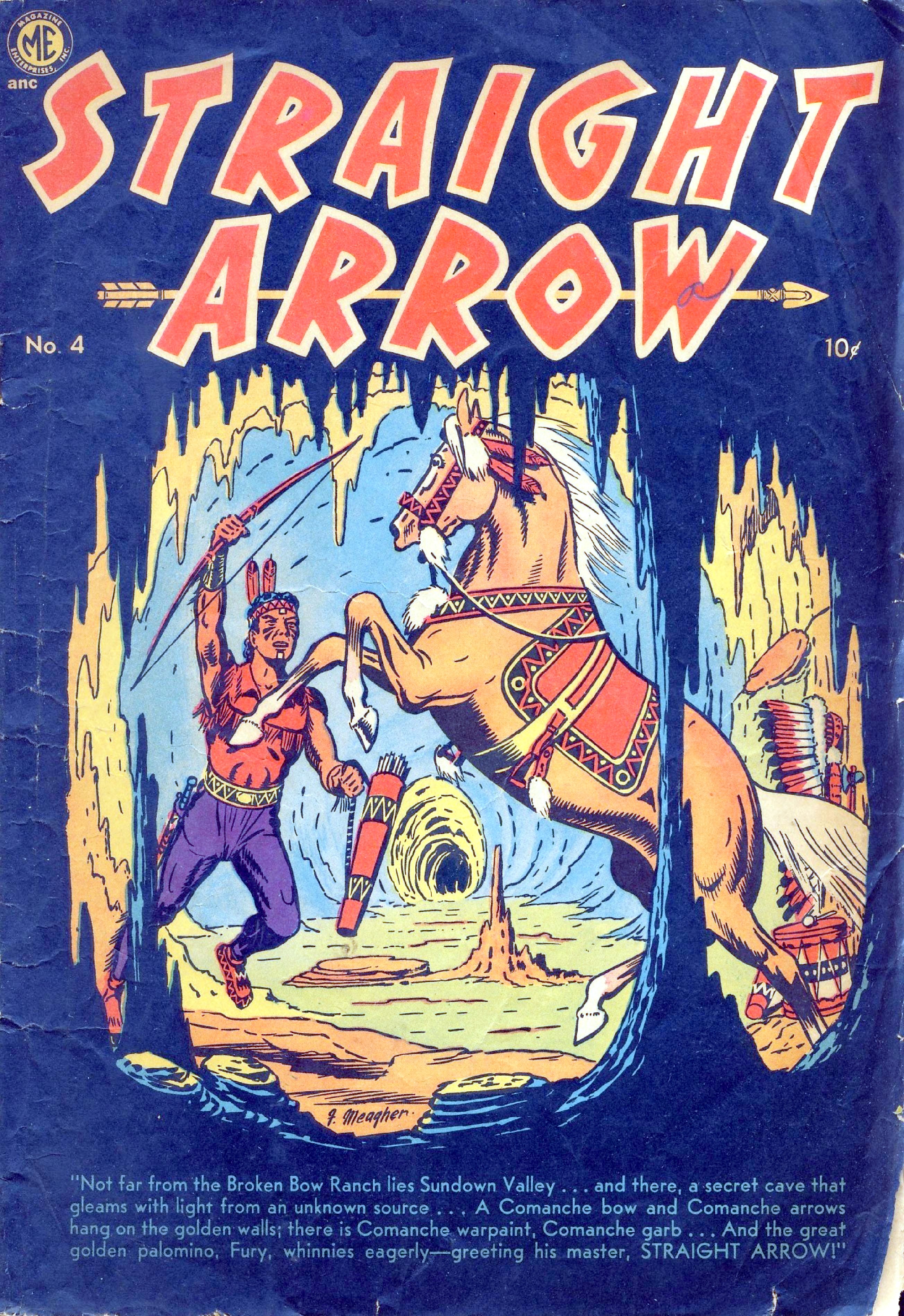 Straight Arrow #4 cover